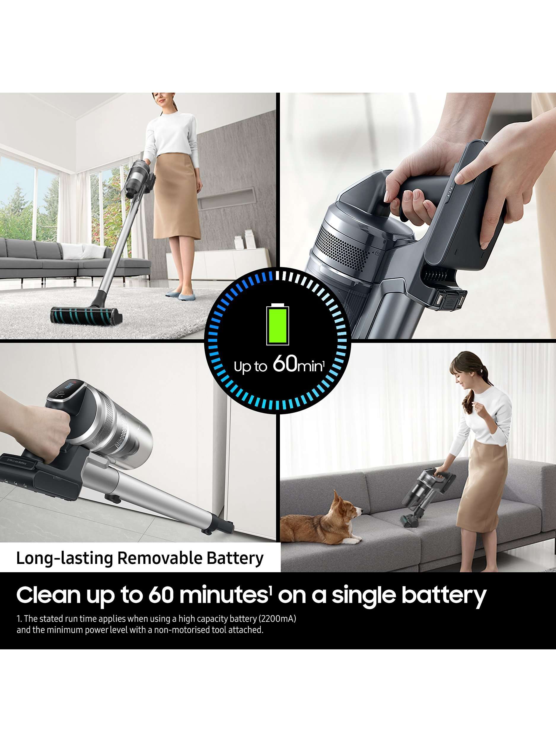 Jet™ 75E Pet Cordless Vacuum Cleaner with Turbo Action Brush, Teal/Mint