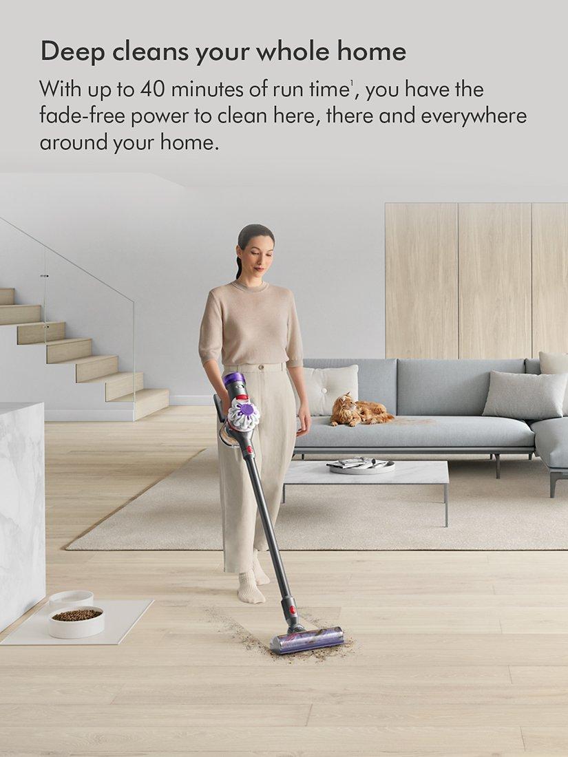 V8 Absolute Cordless Vacuum Cleaner, Silver/Yellow