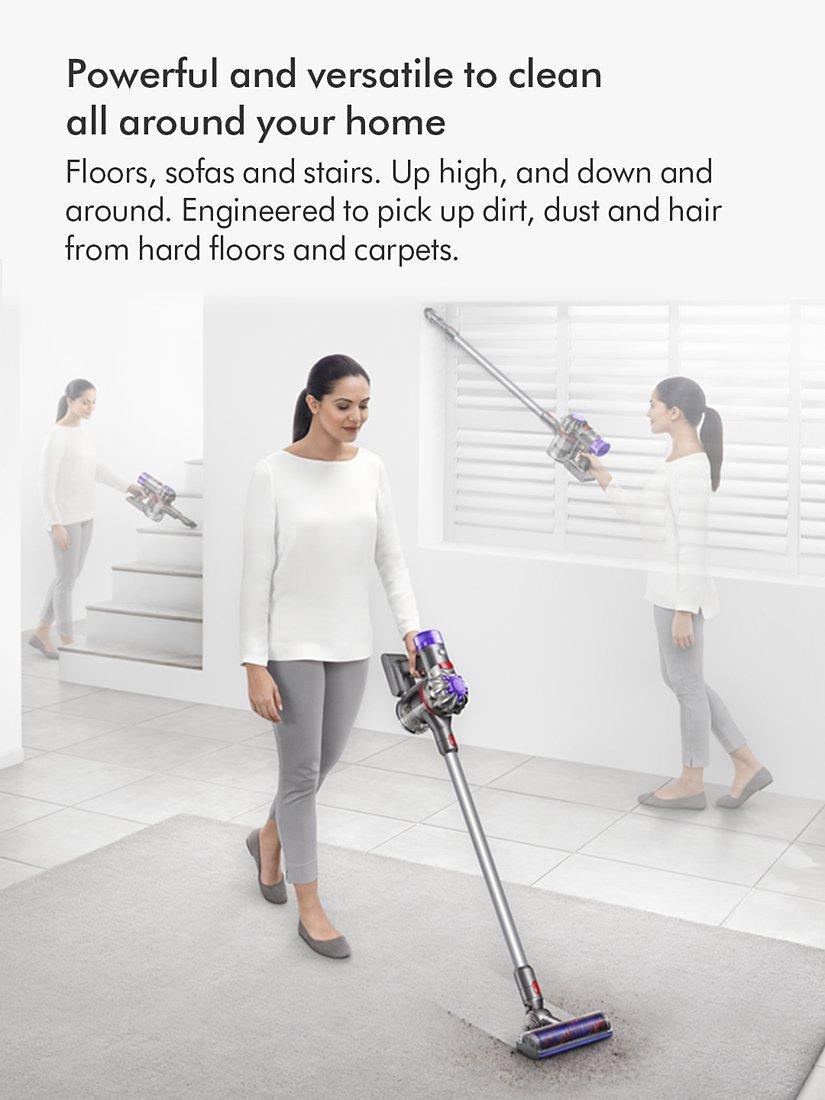 V8 Absolute Cordless Vacuum Cleaner, Silver/Yellow