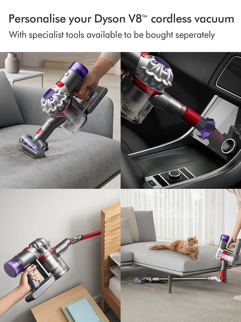V8 Absolute Cordless Vacuum Cleaner, Silver/Yellow