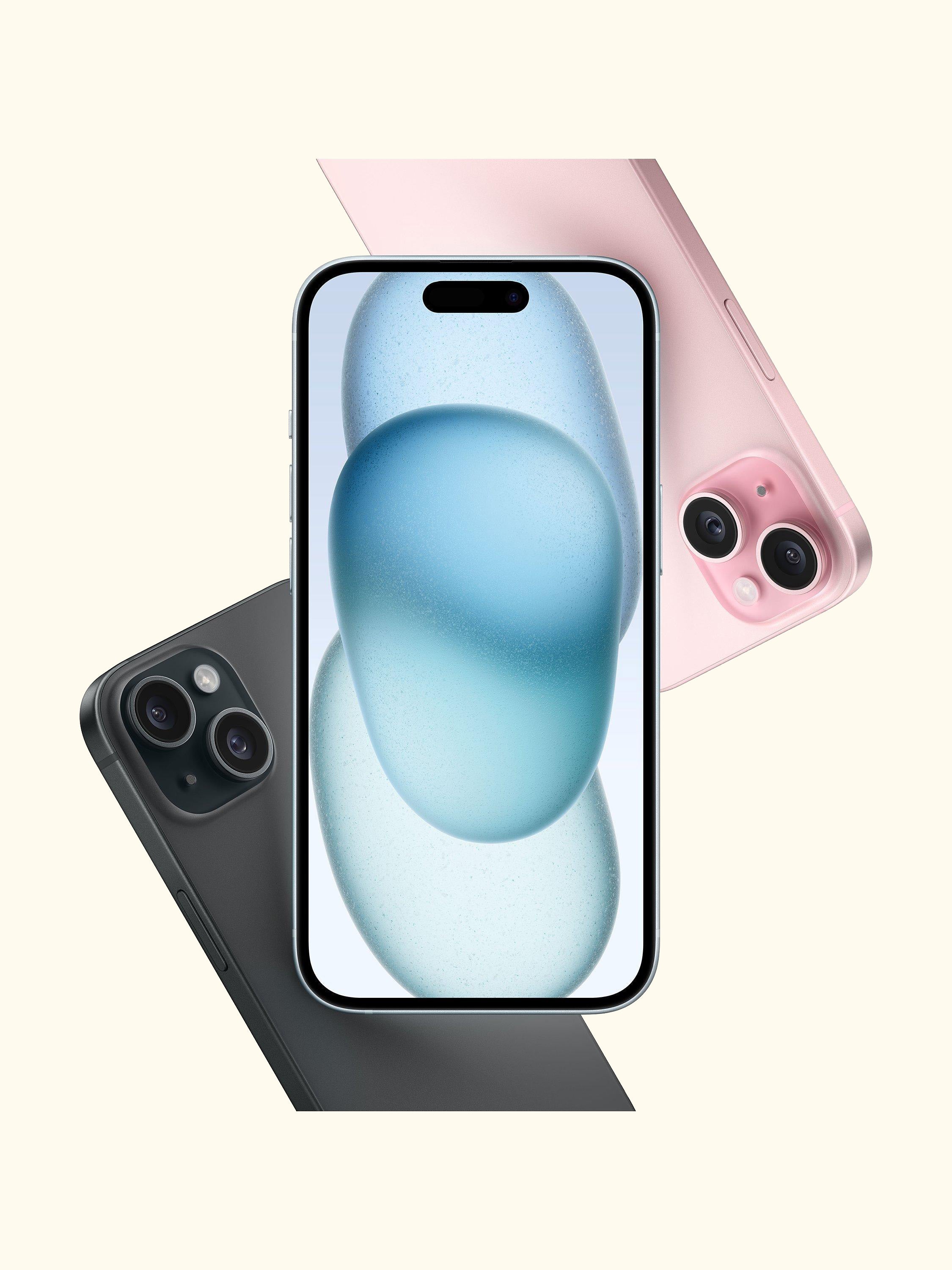 iPhone 15, iOS, 6.1", 5G, SIM Free, 256GB