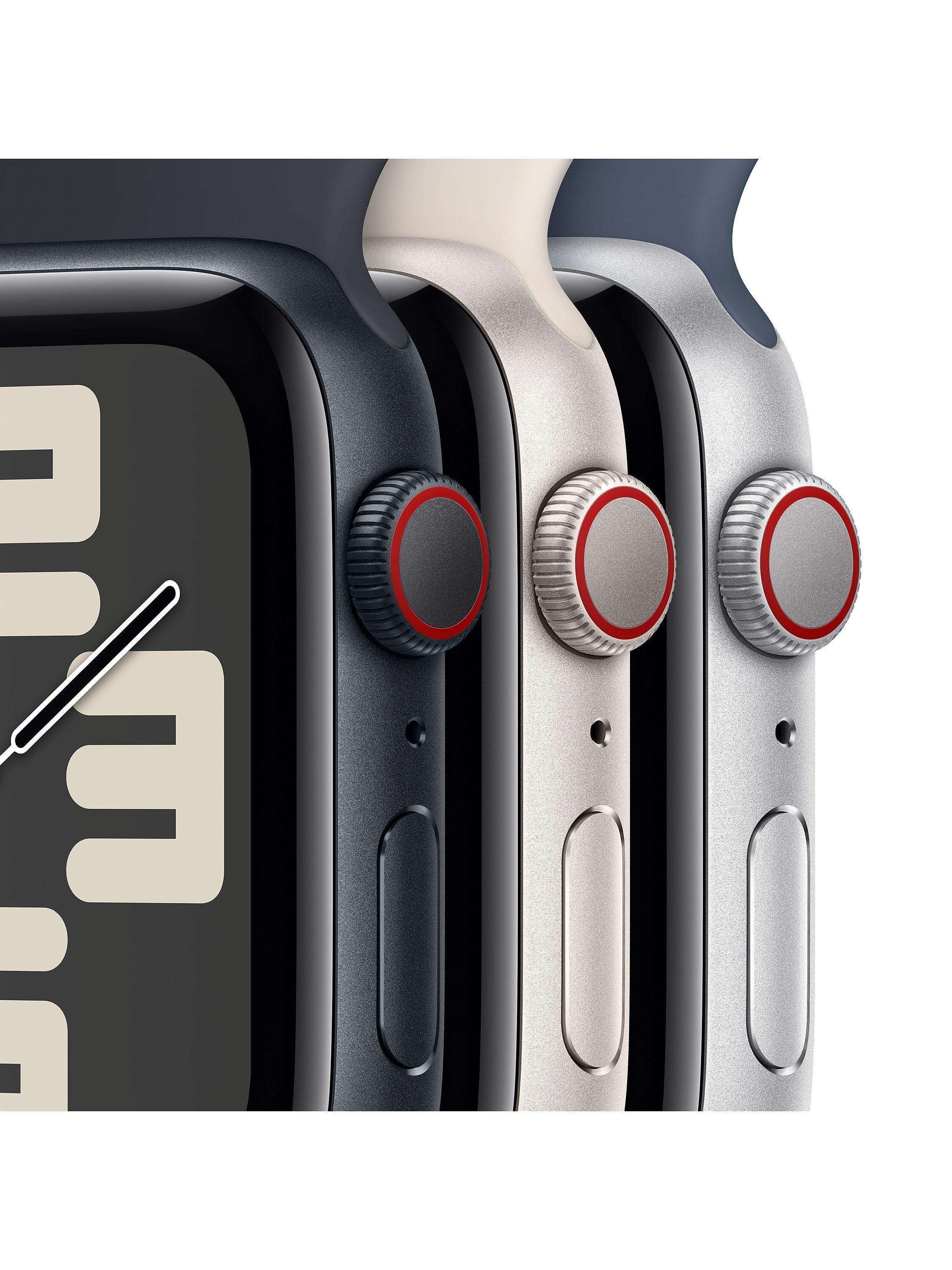 Watch SE (2023) GPS + Cellular, 40mm, Sport Band, Medium-Large