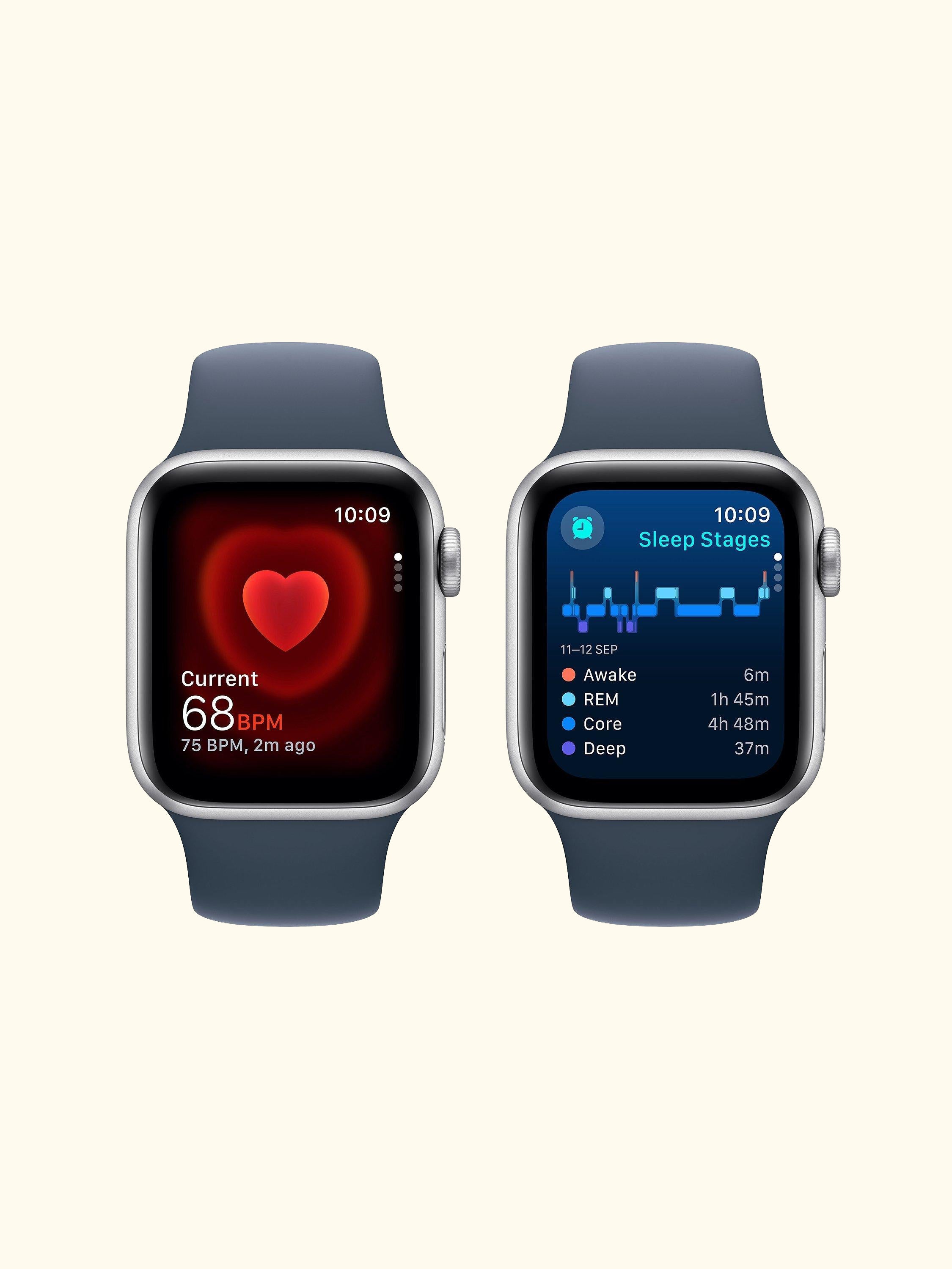 Watch SE (2023) GPS + Cellular, 40mm, Sport Band, Medium-Large