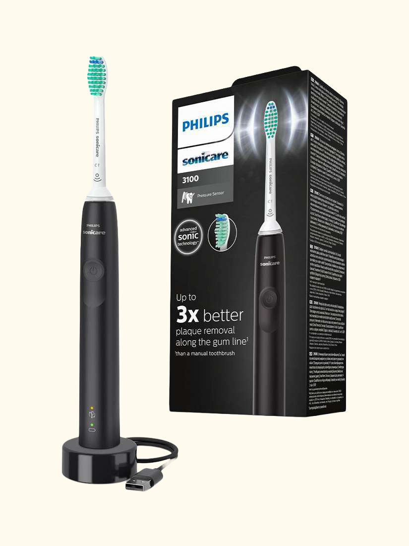 Sonicare HX3671/14 Series 3100 Electric Toothbrush, Black