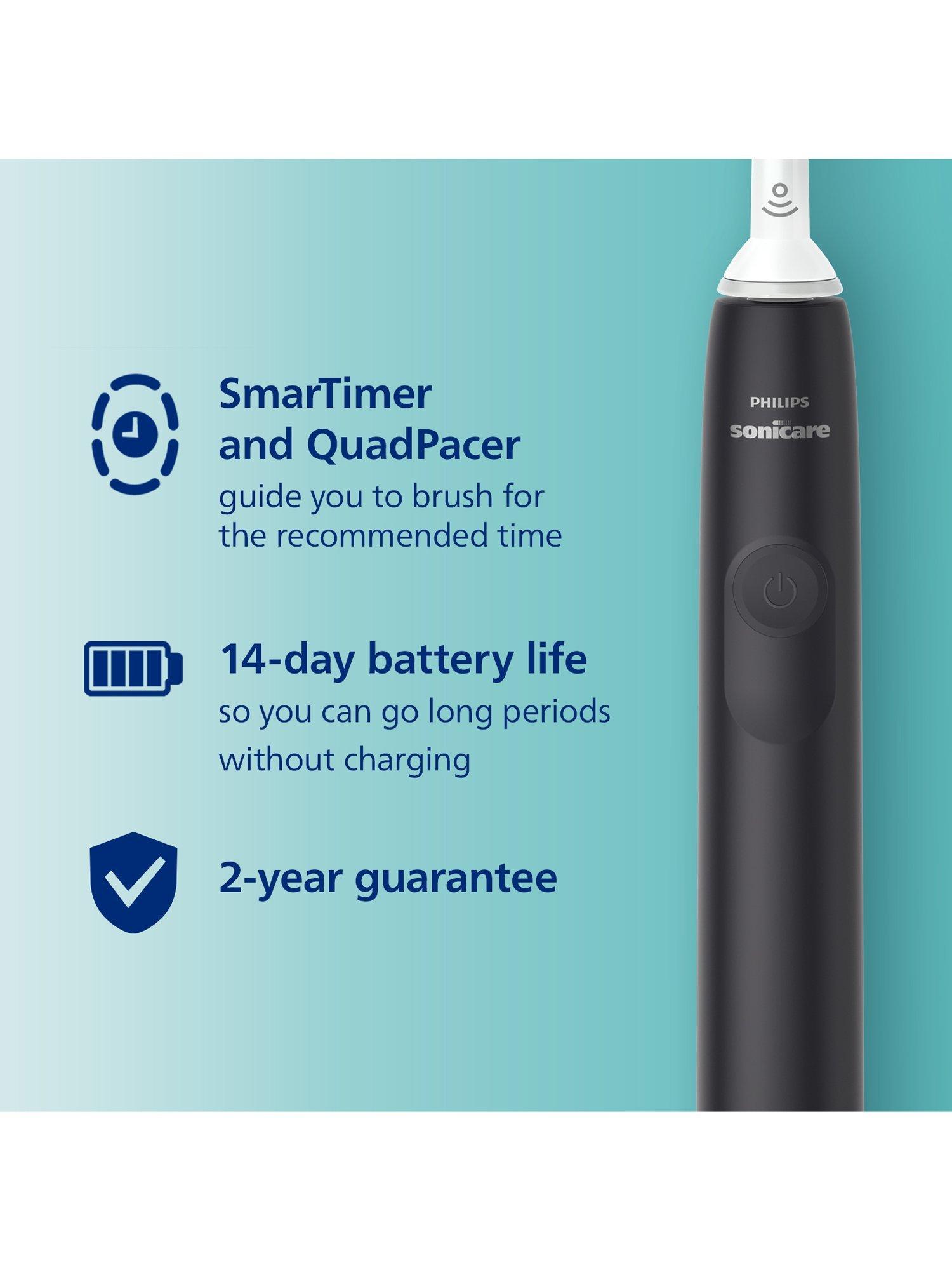 Sonicare HX3671/14 Series 3100 Electric Toothbrush, Black