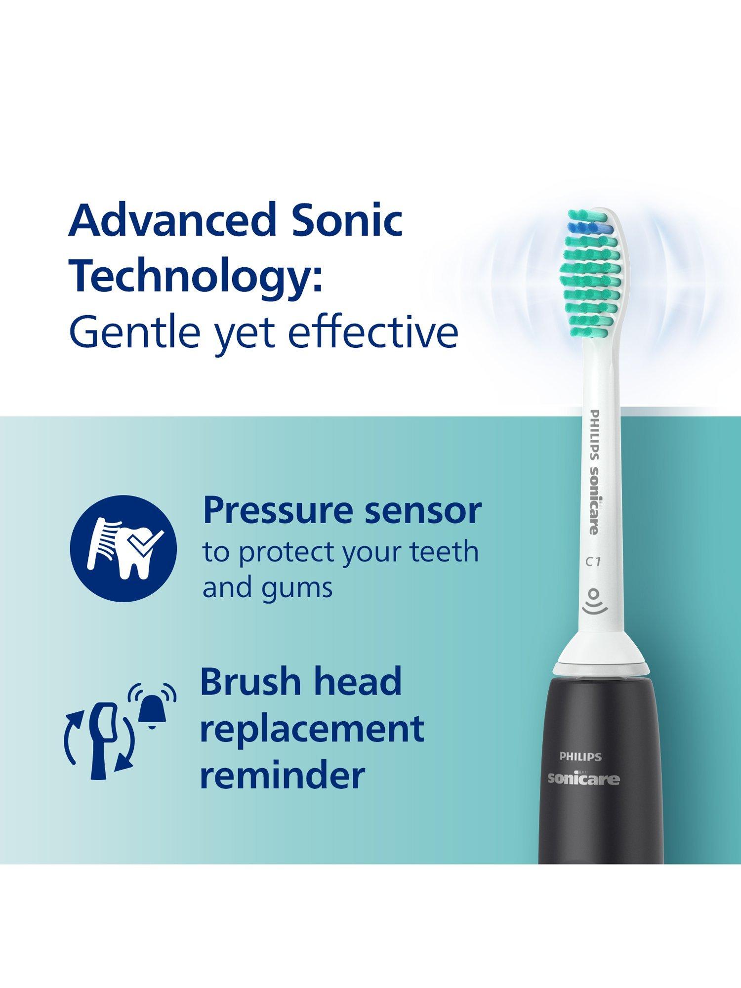 Sonicare HX3671/14 Series 3100 Electric Toothbrush, Black
