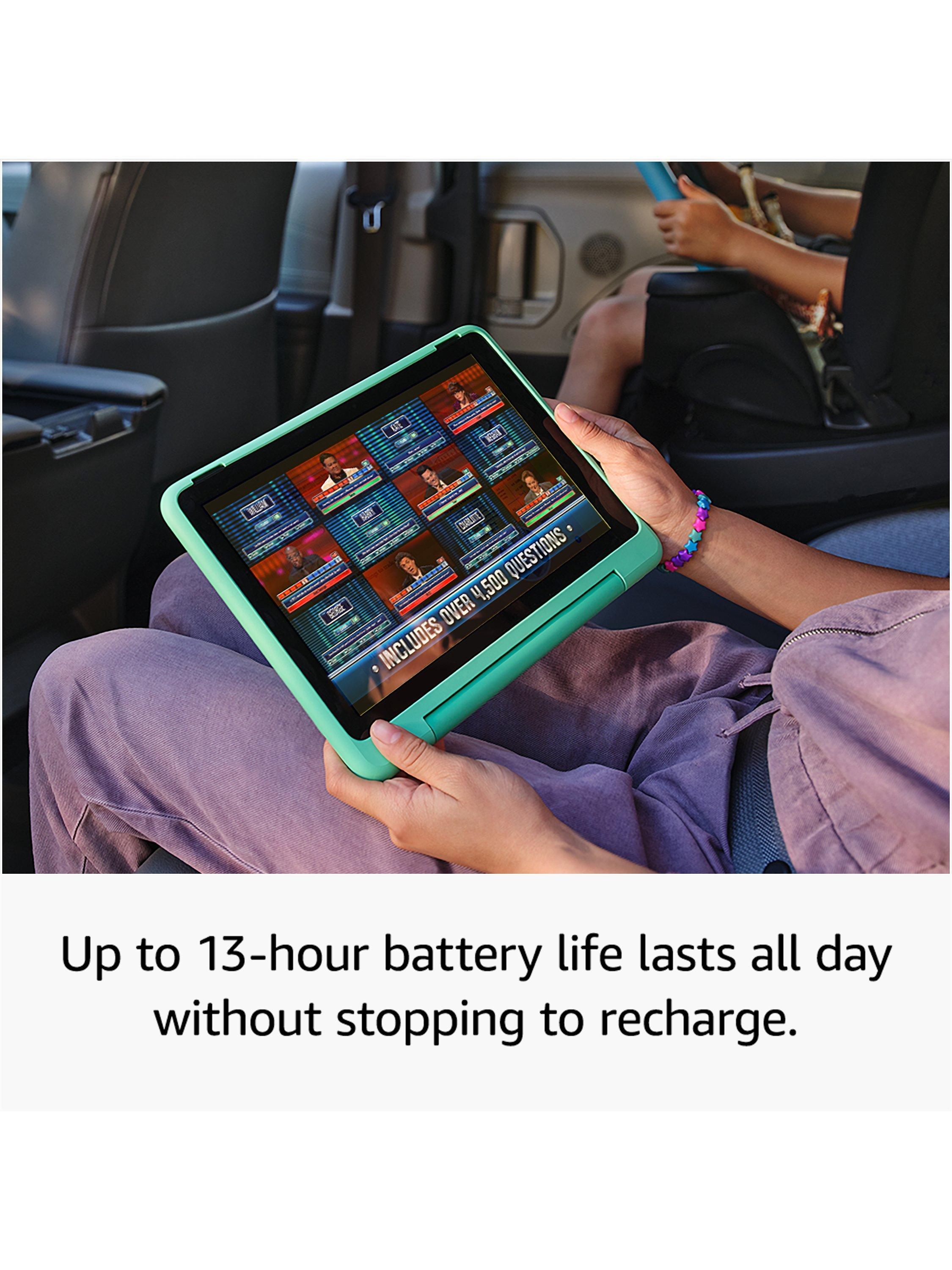 Fire HD 10 Kids Pro Edition Tablet (13th Generation, 2023) for ages 6-12 with Kid-Friendly Case & Parental Controls, Octa-core, Fire OS, Wi-Fi, 32GB, 10.1"