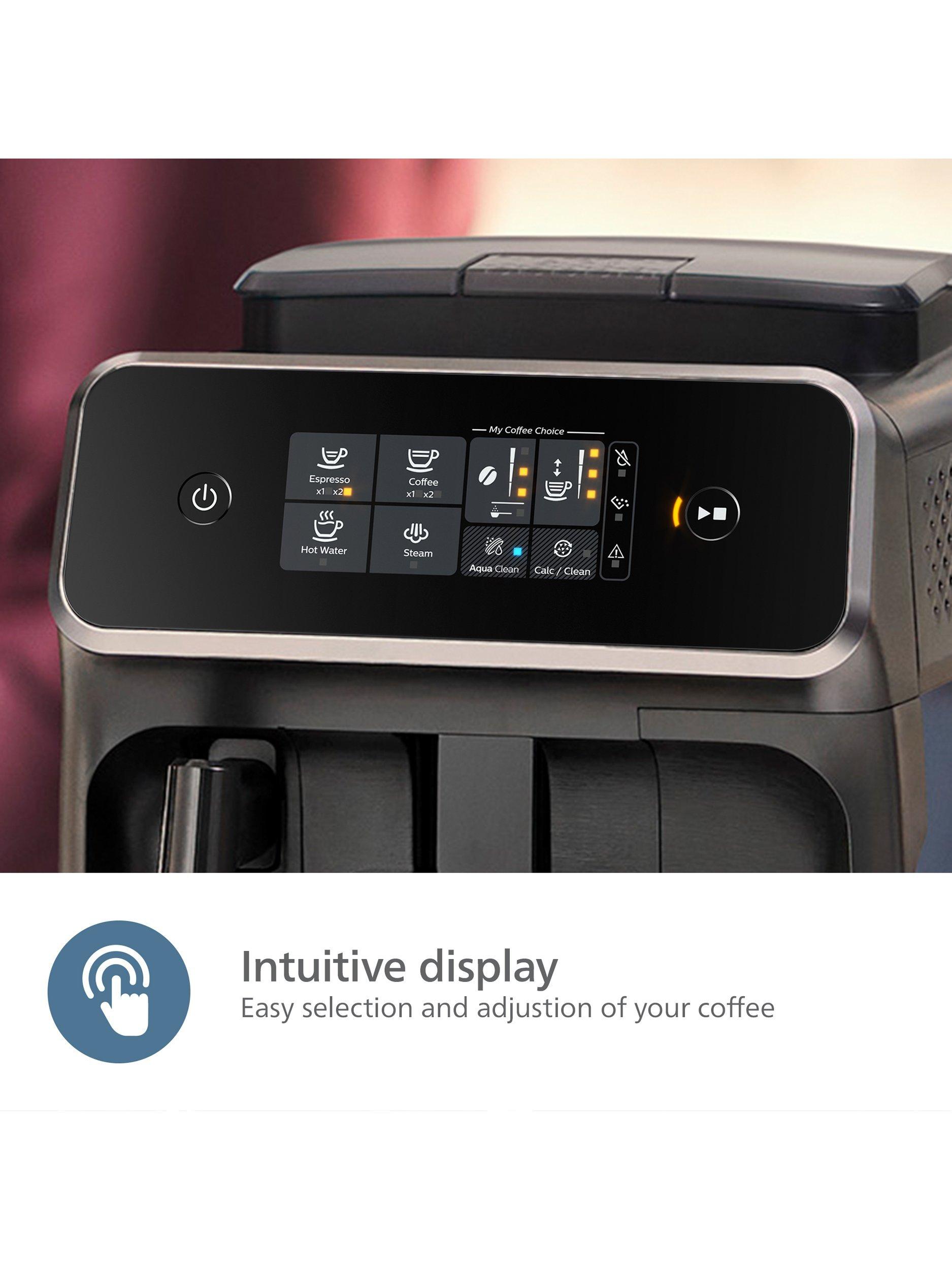 Series 2200 EP2220/10 Bean to Cup Coffee Machine, Black