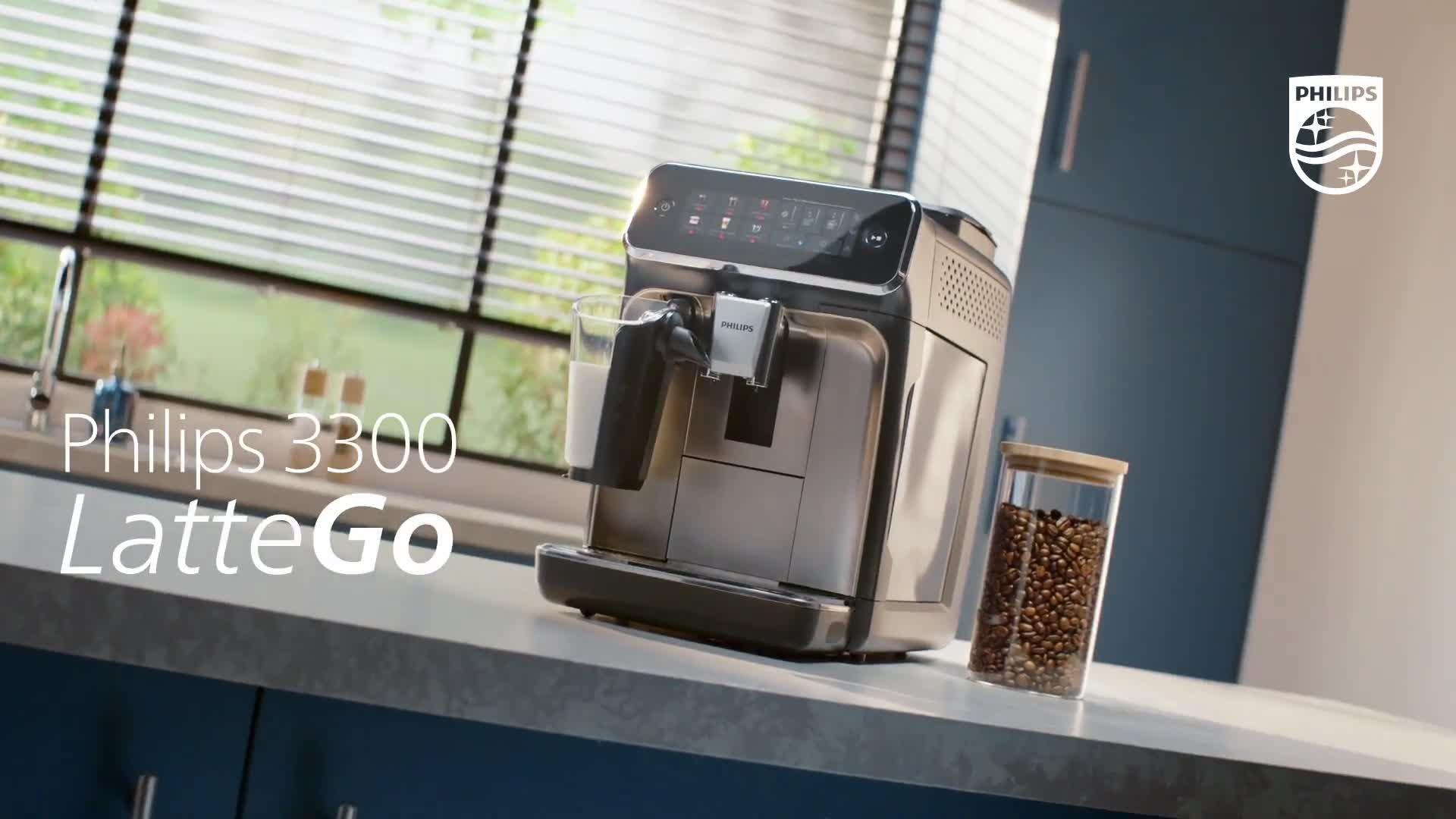 Series 3300 EP3347/90 Bean to Cup Coffee Machine, Black