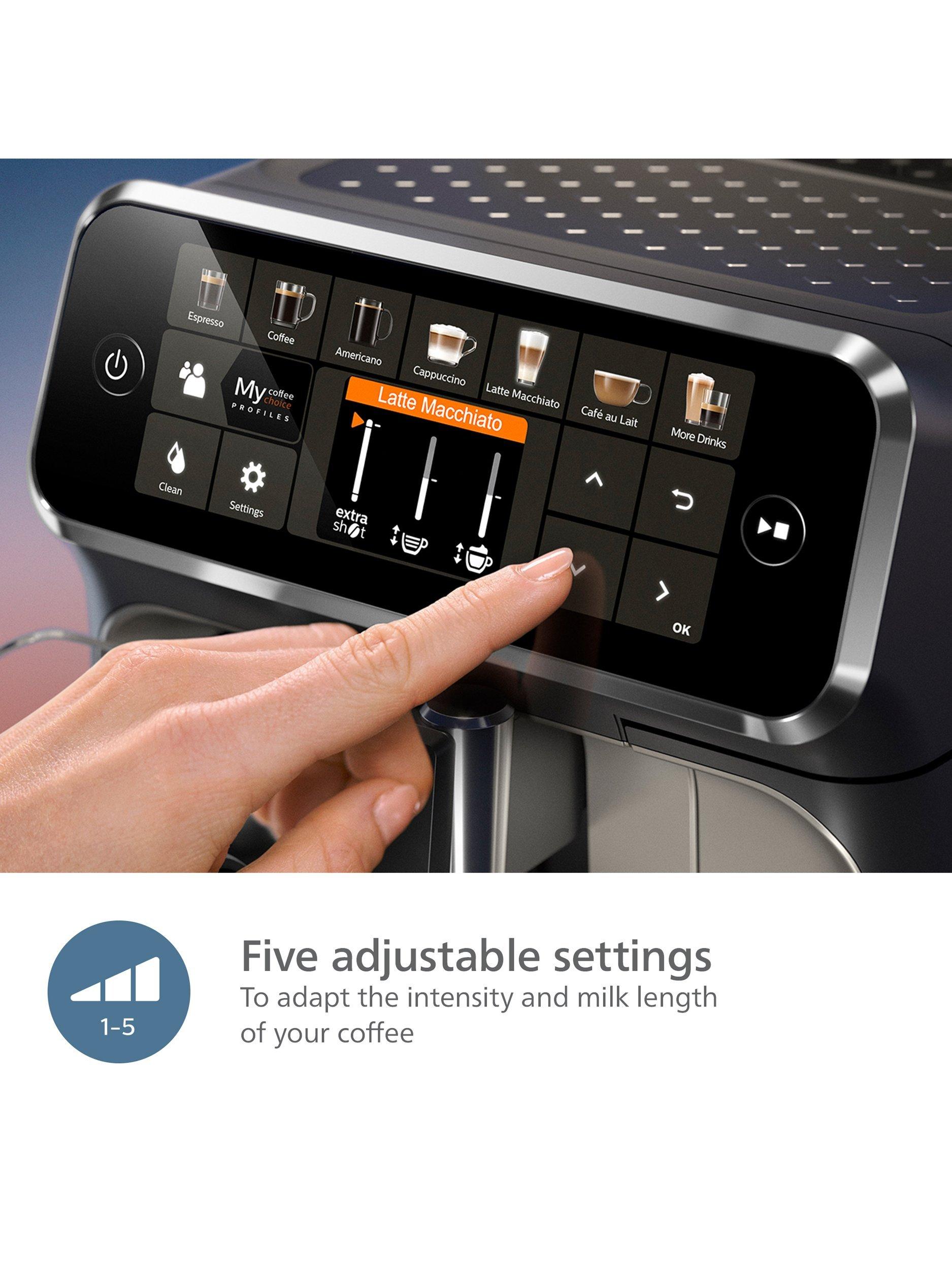 5400 Series EP5446/70 Bean to Cup Coffee Machine, Black