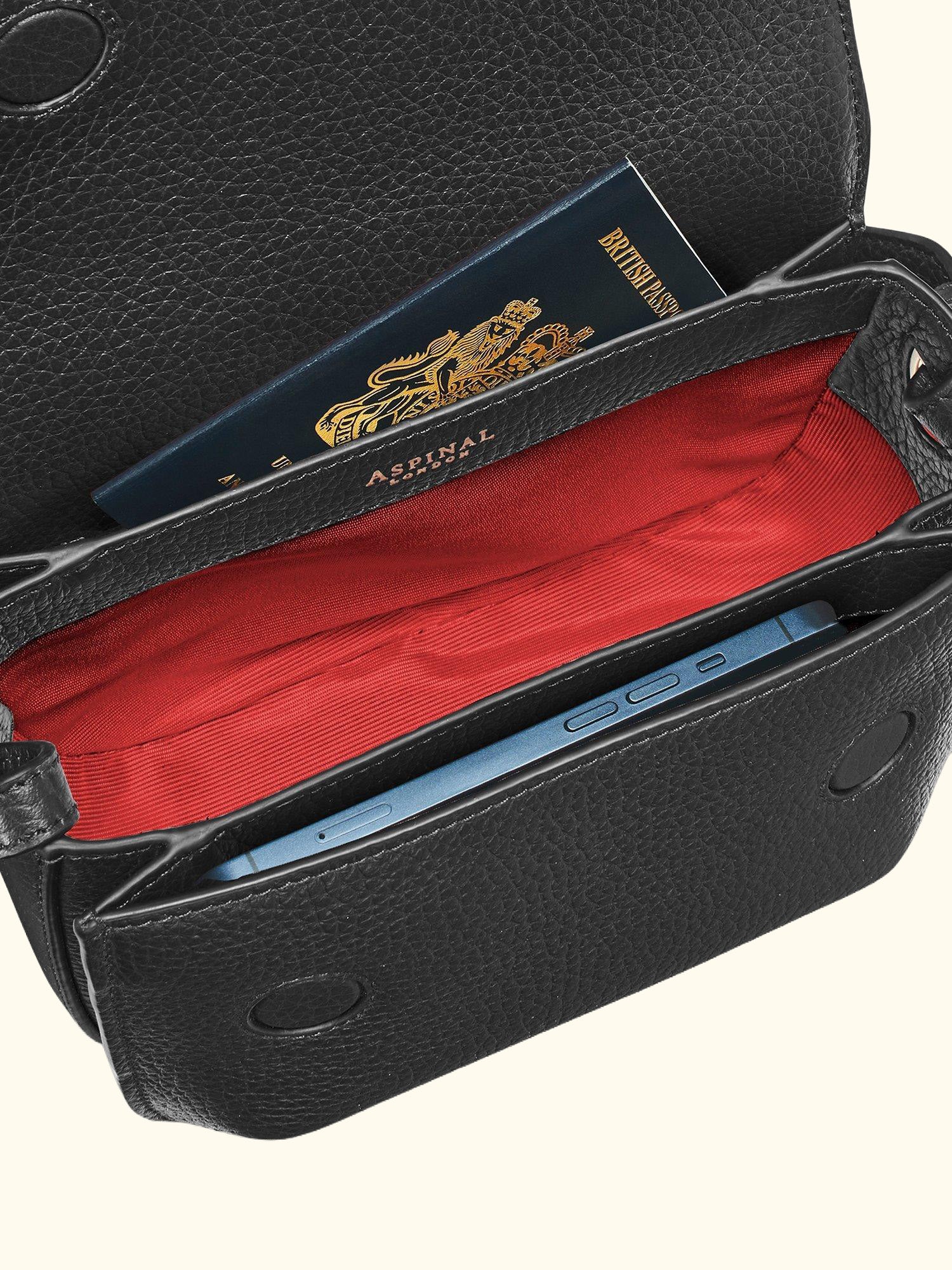 Ella Pebble Leather Crossbody Bag