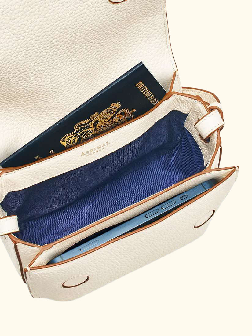 Ella Pebble Leather Crossbody Bag