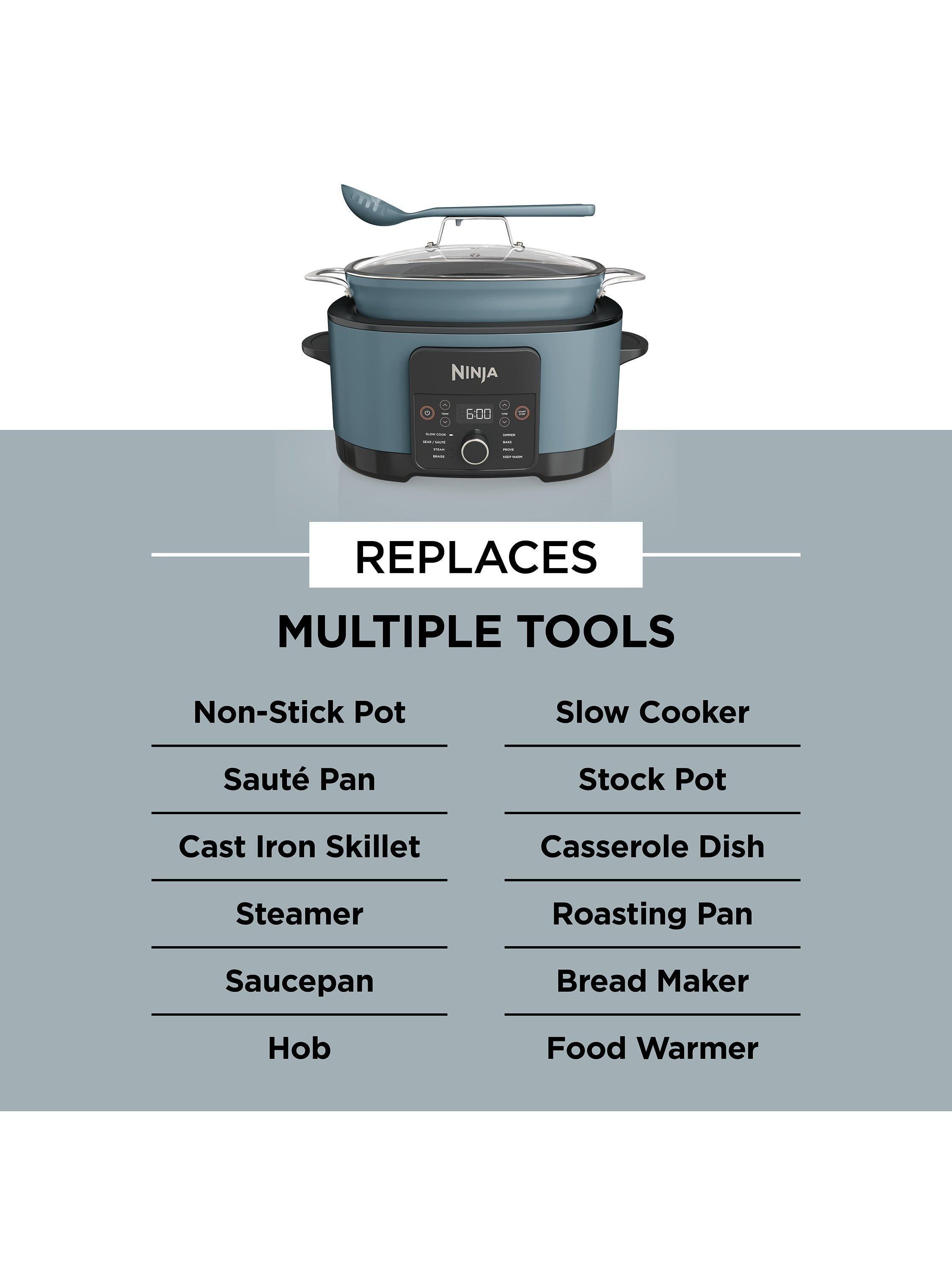 Foodi Possible 8-in-1 Slow Cooker, Blue