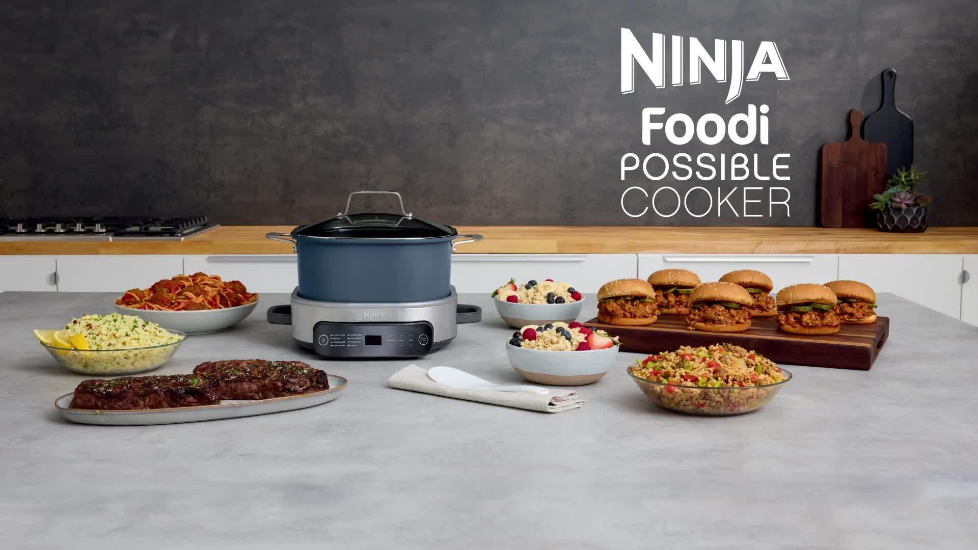 Foodi Possible 8-in-1 Slow Cooker, Blue