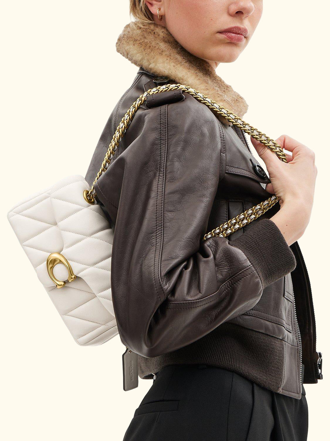 Tabby 20 Quilted Leather Shoulder Bag