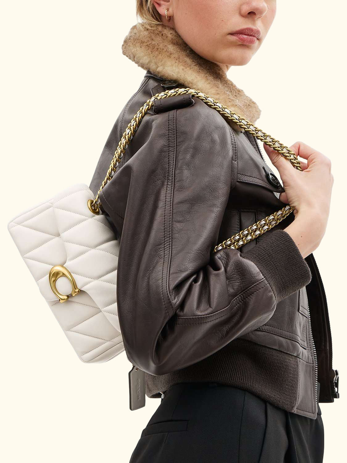 Tabby 20 Quilted Leather Shoulder Bag