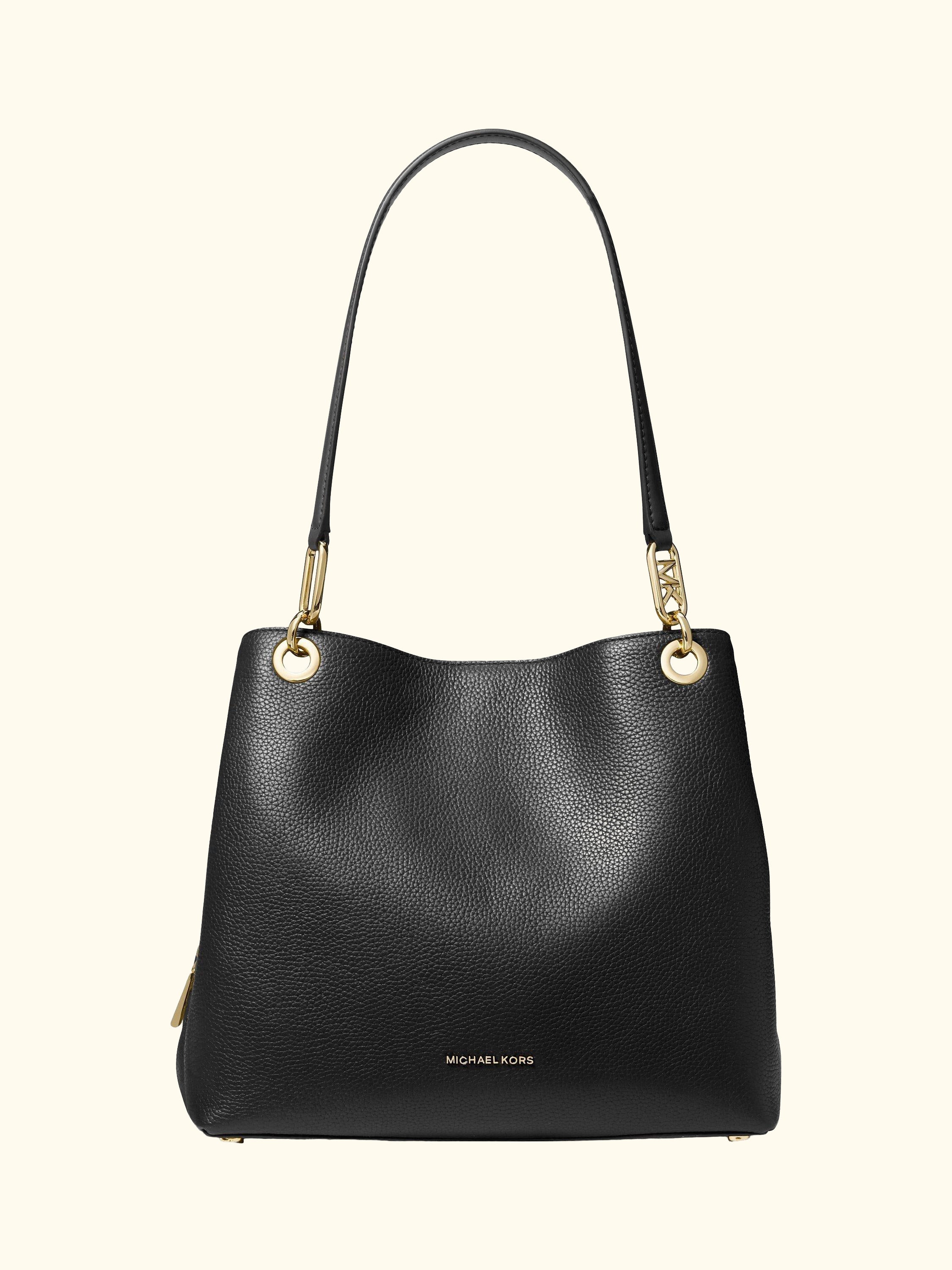 Kensington Leather Tote Bag, Black