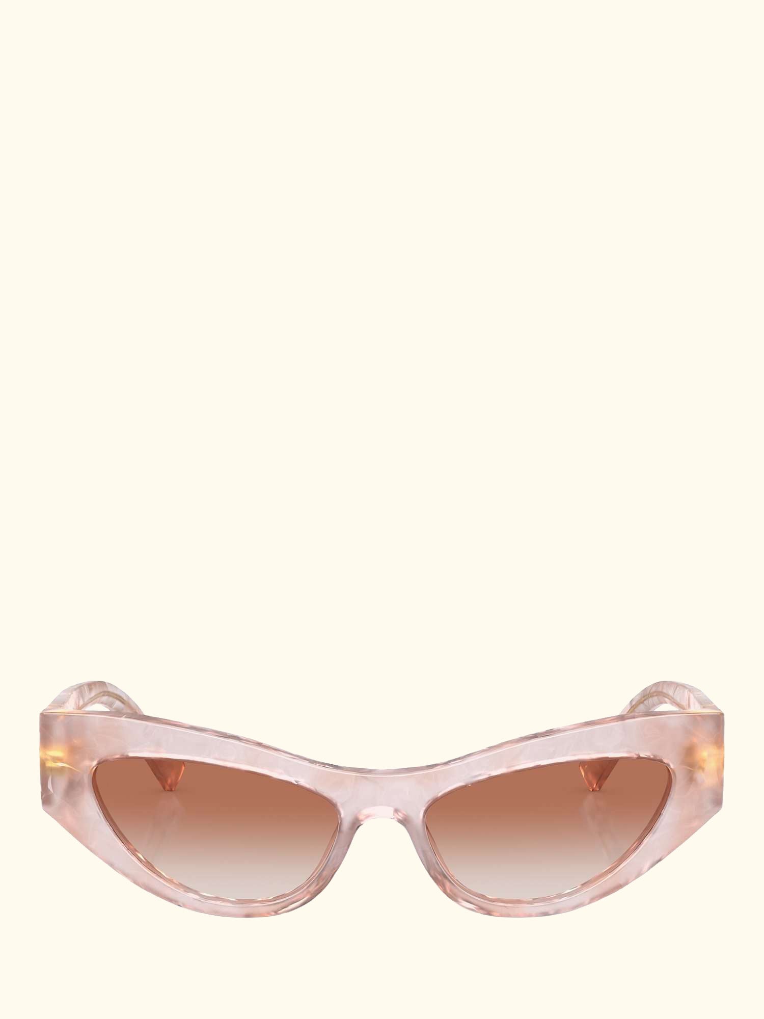 DG4450 Women's Cat's Eye Sunglasses, Madre Perla Pink/Brown Gradient