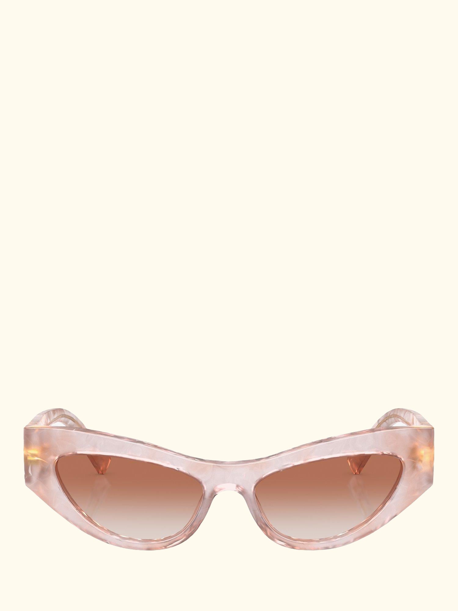 DG4450 Women's Cat's Eye Sunglasses, Madre Perla Pink/Brown Gradient