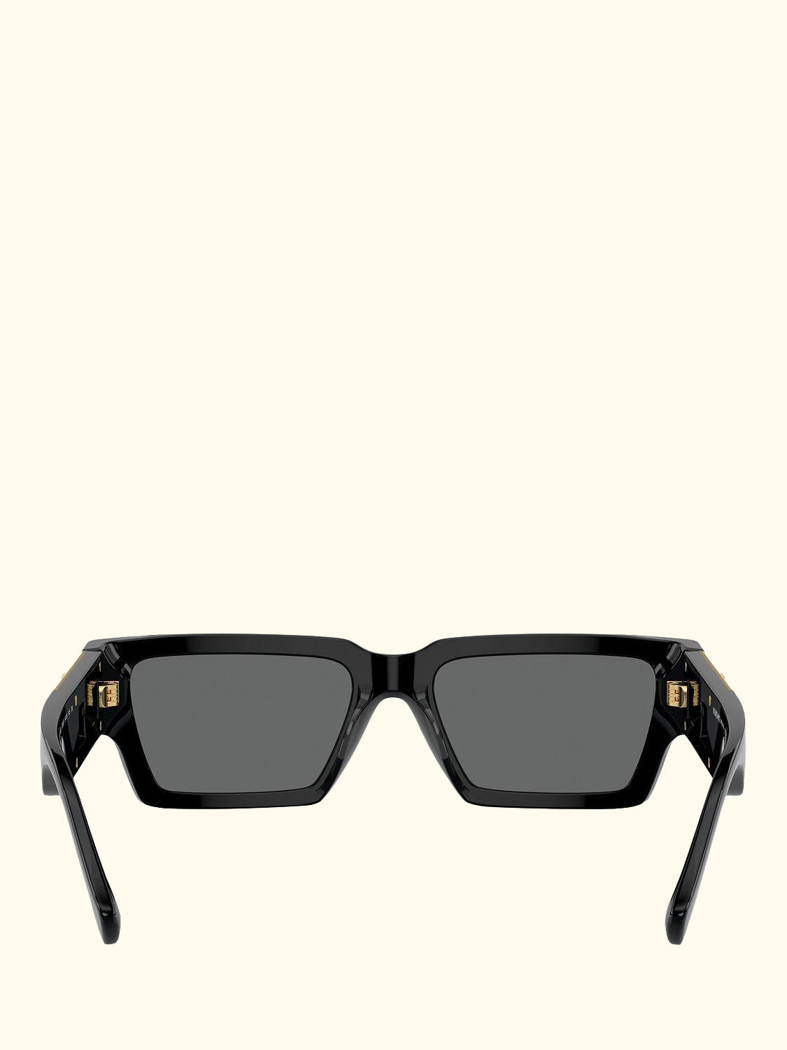 VE4459 Unisex Rectangular Sunglasses, Black/Grey