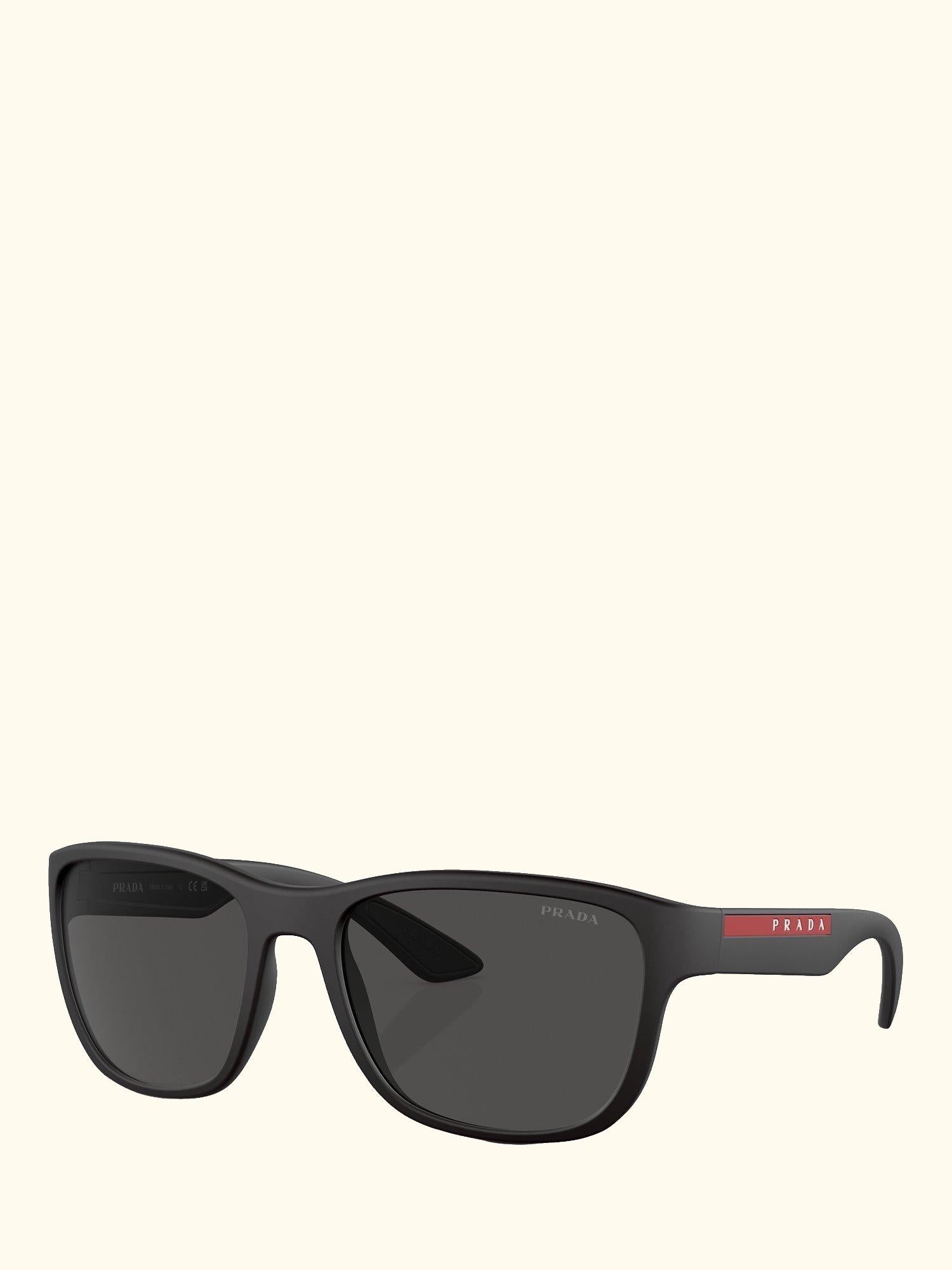 PS 01US Men's Active D-Shape Sunglasses, Black