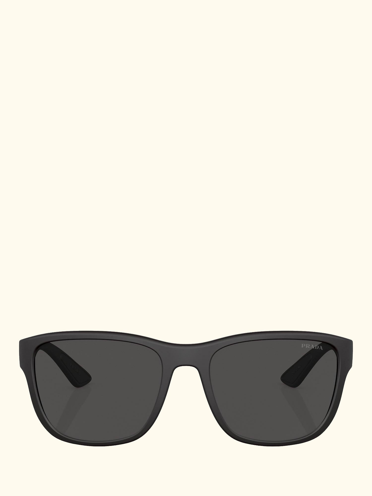 PS 01US Men's Active D-Shape Sunglasses, Black