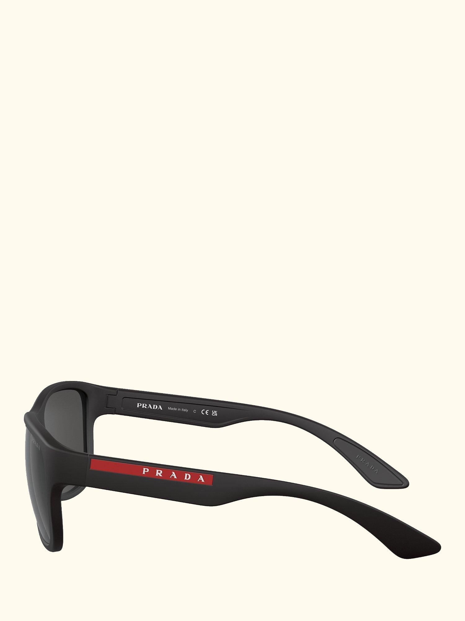 PS 01US Men's Active D-Shape Sunglasses, Black