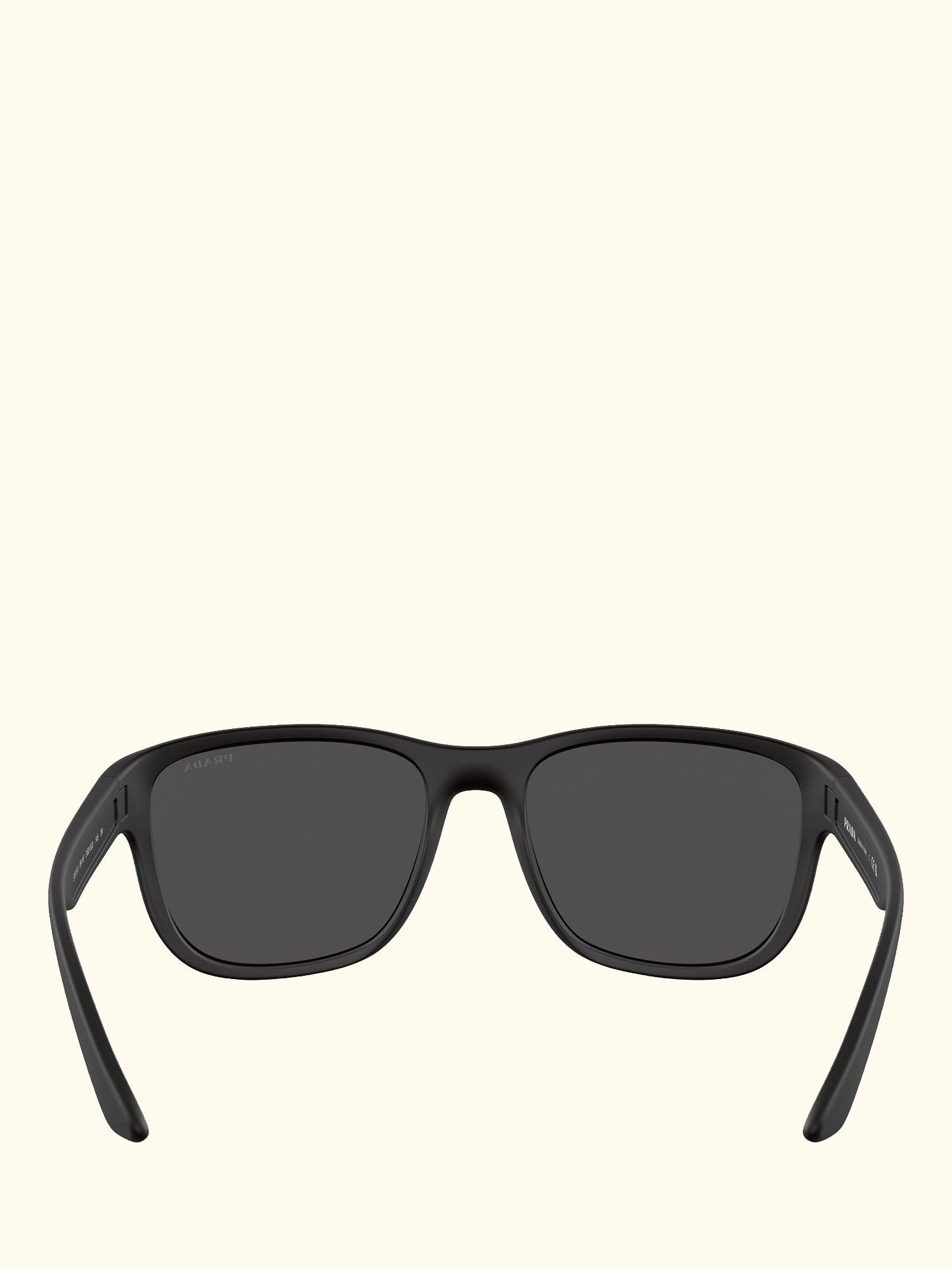 PS 01US Men's Active D-Shape Sunglasses, Black
