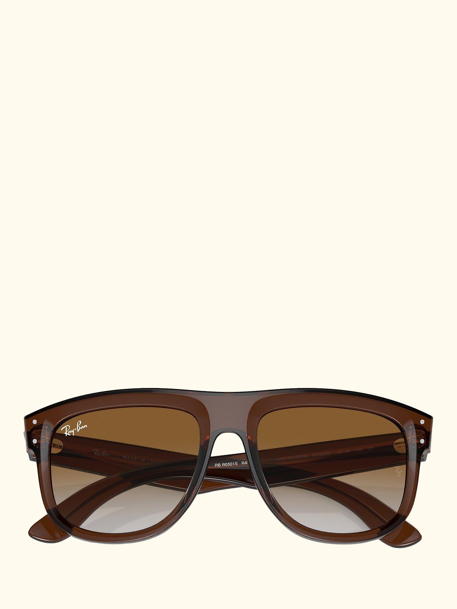 RBR0501S Unisex Boyfriend Reverse Square Sunglasses