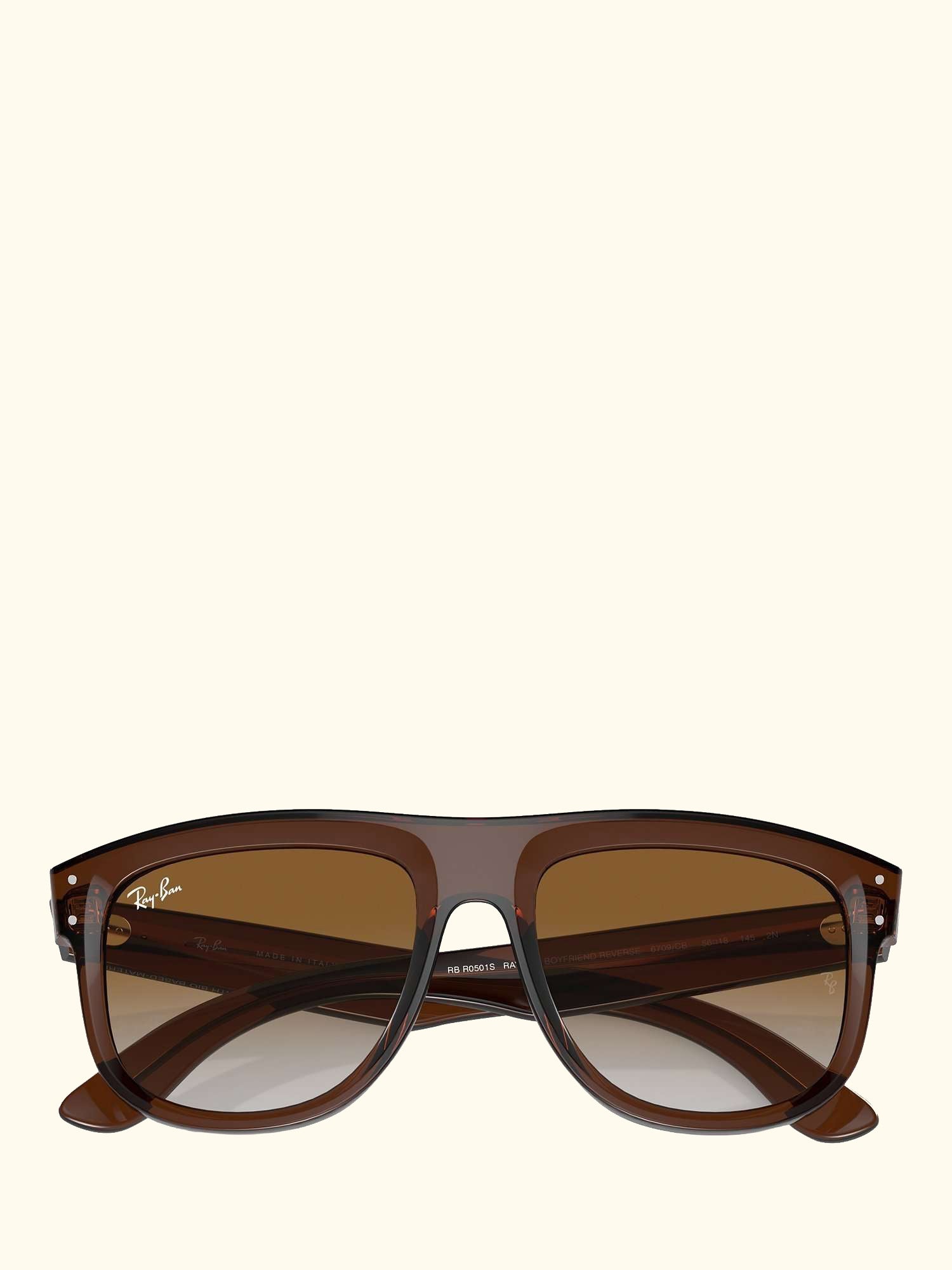 RBR0501S Unisex Boyfriend Reverse Square Sunglasses