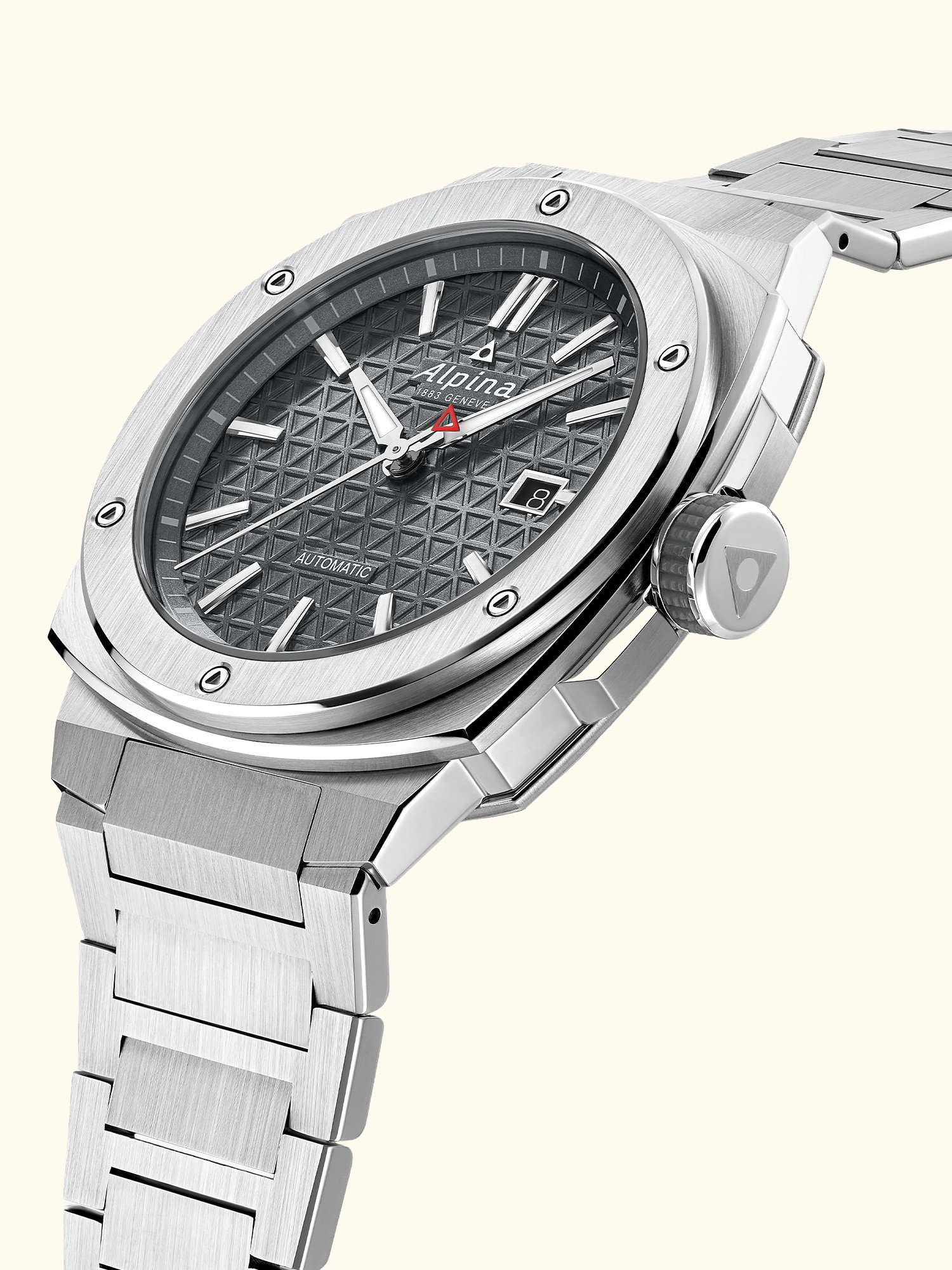 AL-525 Men's Alpiner Extreme Automatic Bracelet Strap Watch