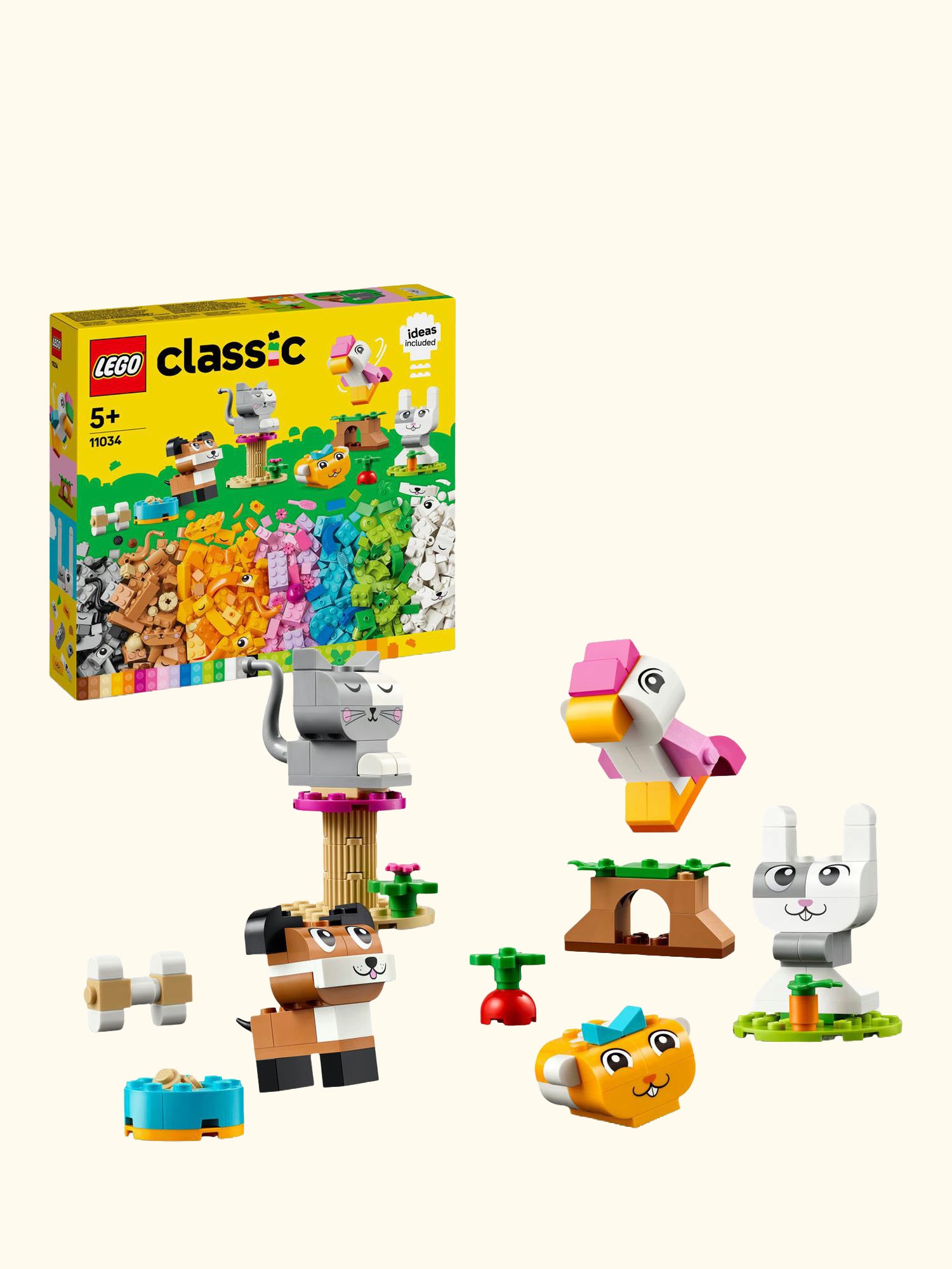 Classic Creative Pets Animal Toys with Bricks 11034