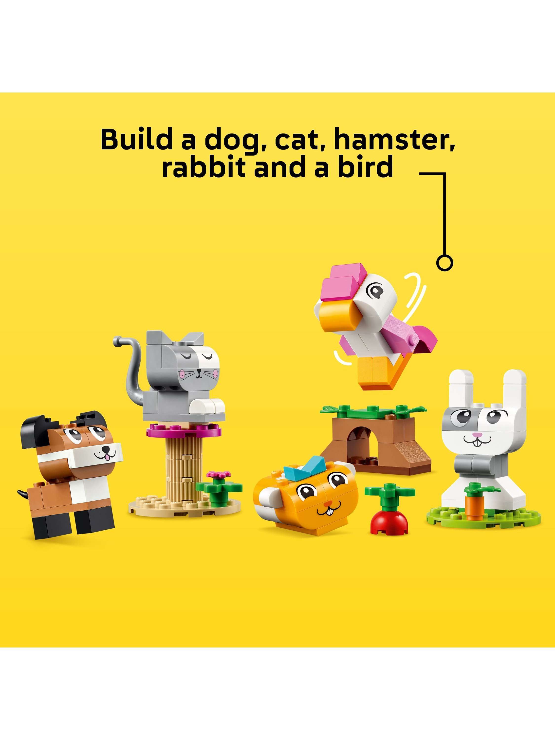 Classic Creative Pets Animal Toys with Bricks 11034