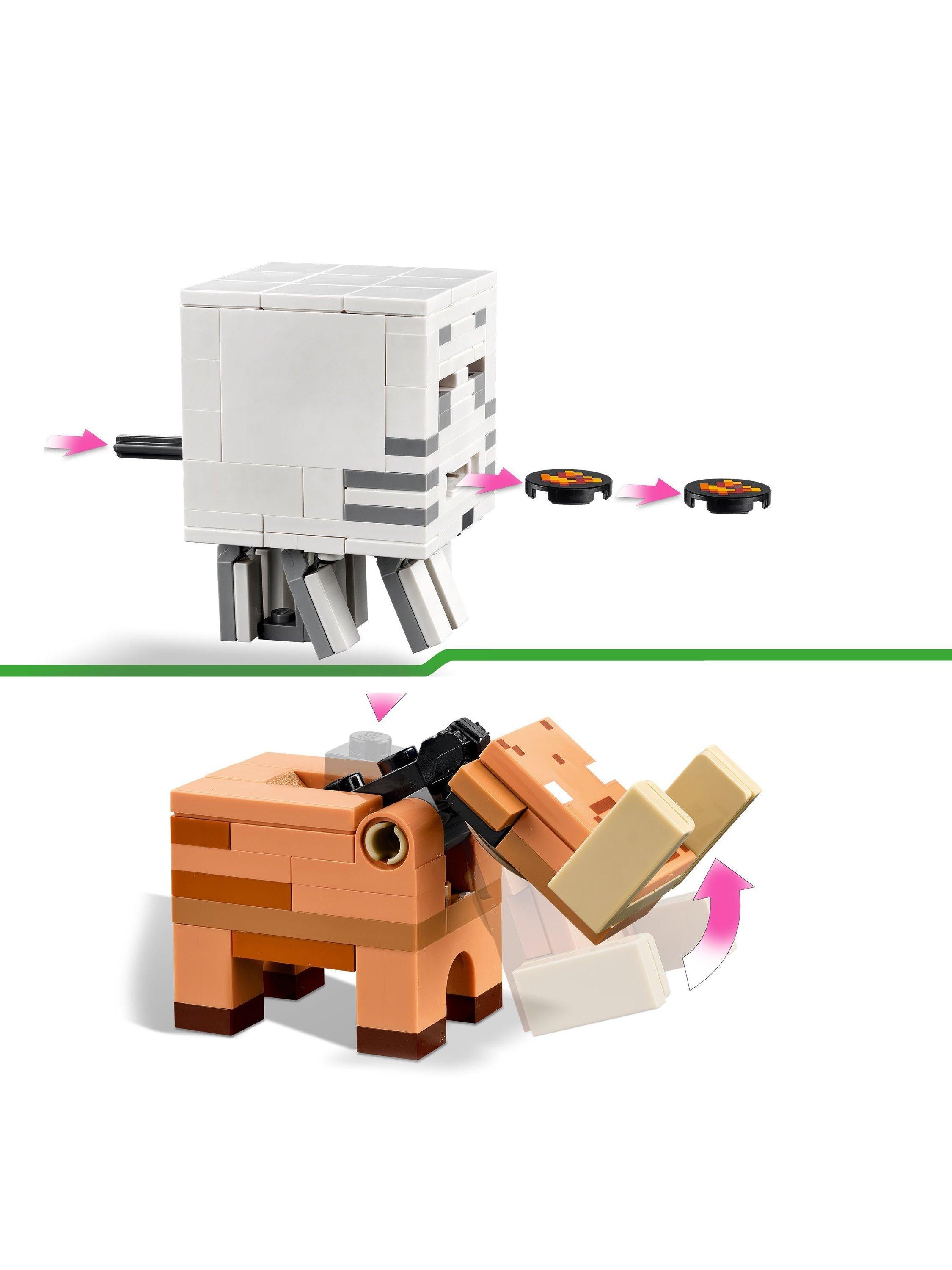Minecraft The Nether Portal Ambush Building Toy 21255