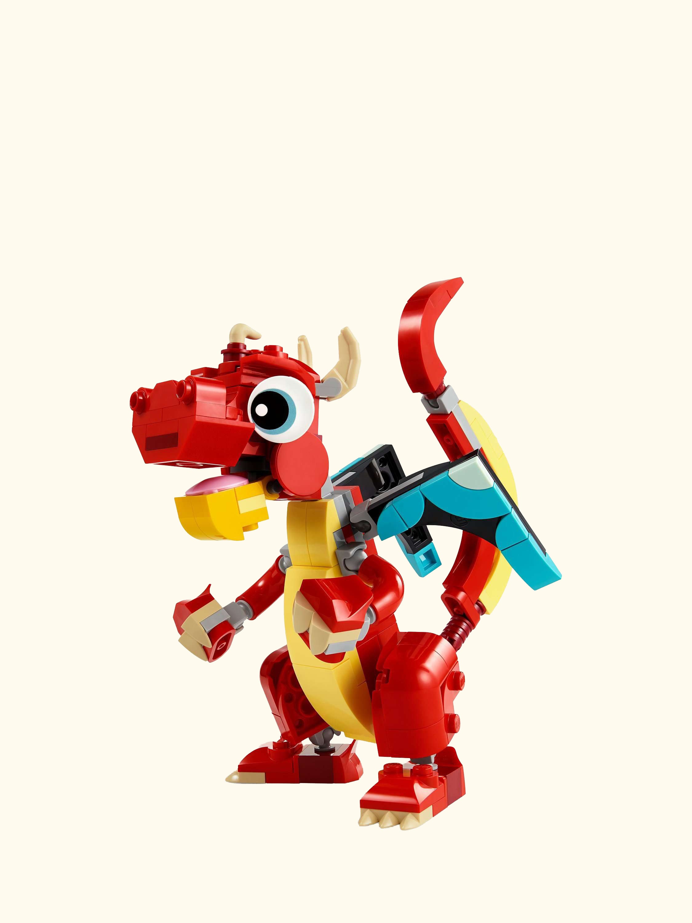 Creator 3in1 Red Dragon Toy with Animal Figures 31145