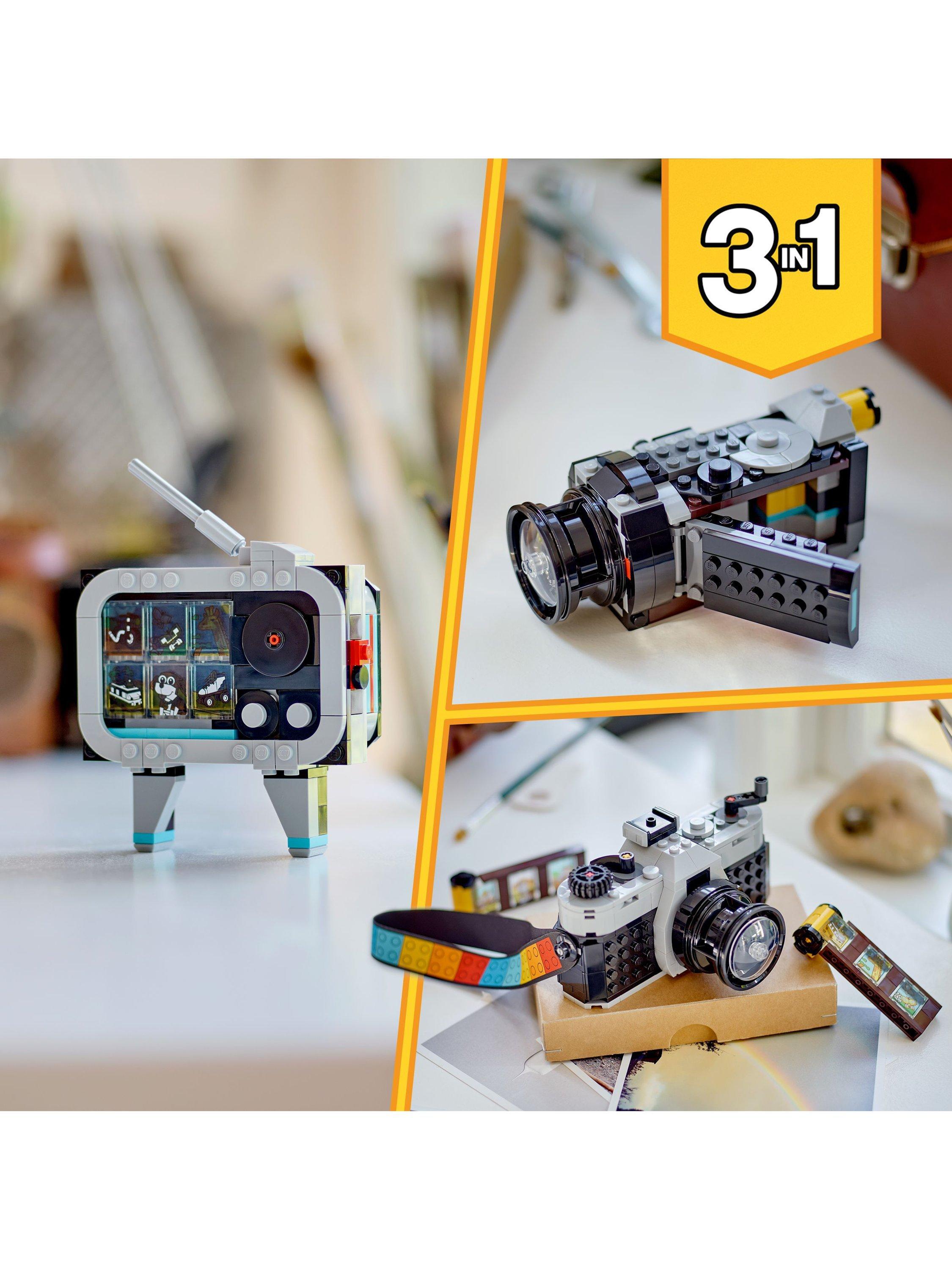 Creator 3in1 Retro Camera Toy for Girls and Boys 31147