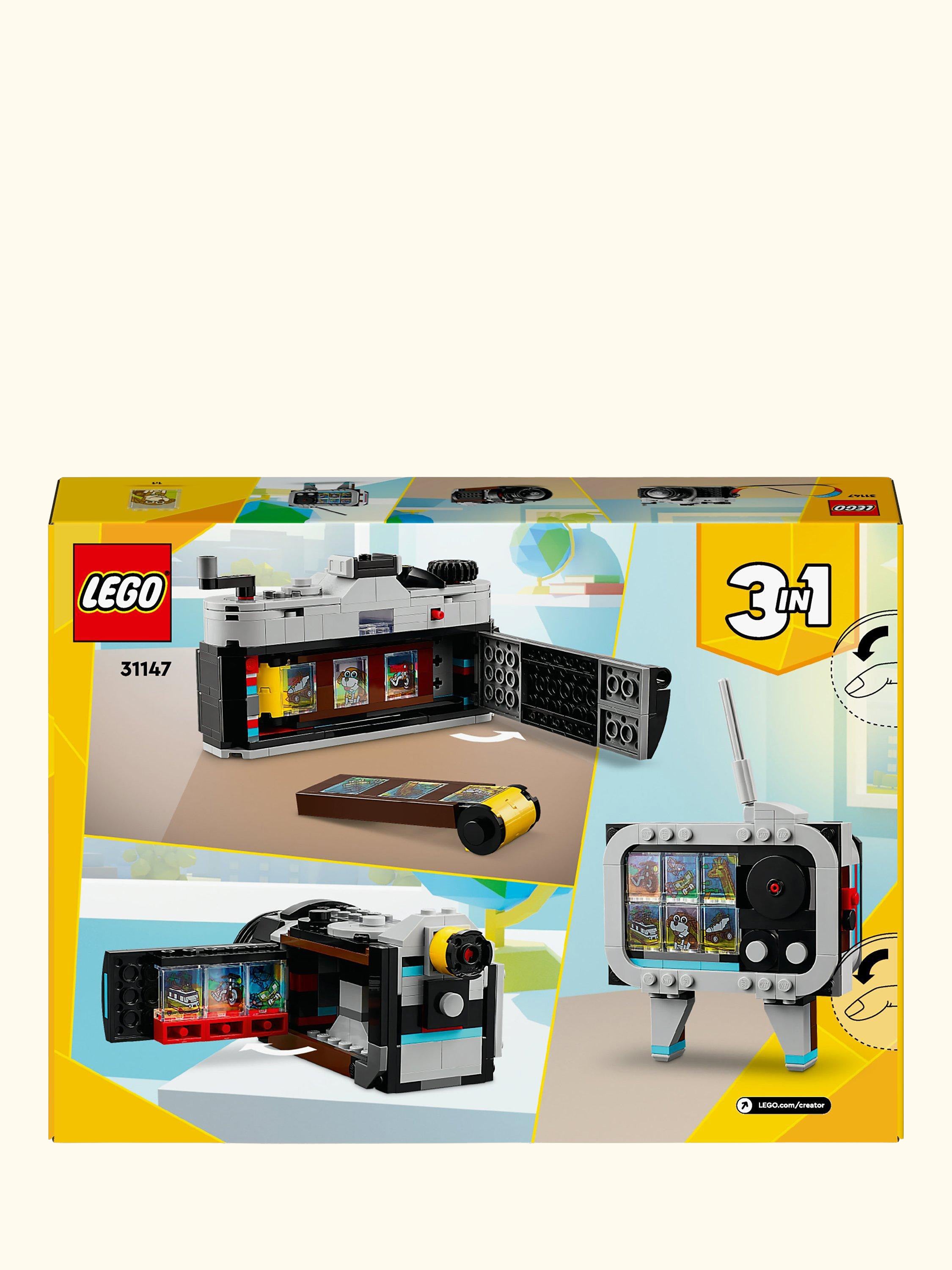 Creator 3in1 Retro Camera Toy for Girls and Boys 31147