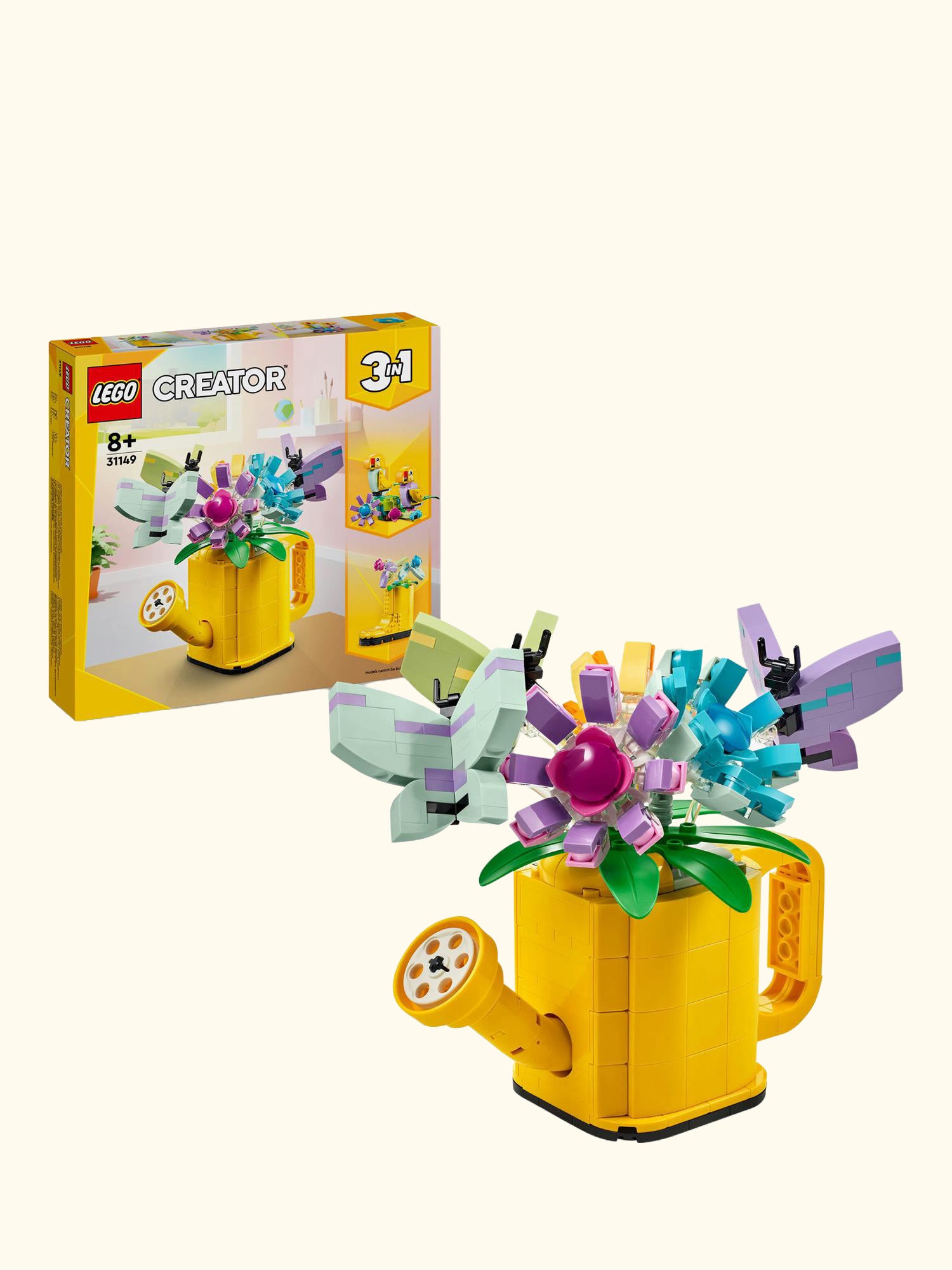Creator 3in1 Flowers in Watering Can Nature Toys 31149