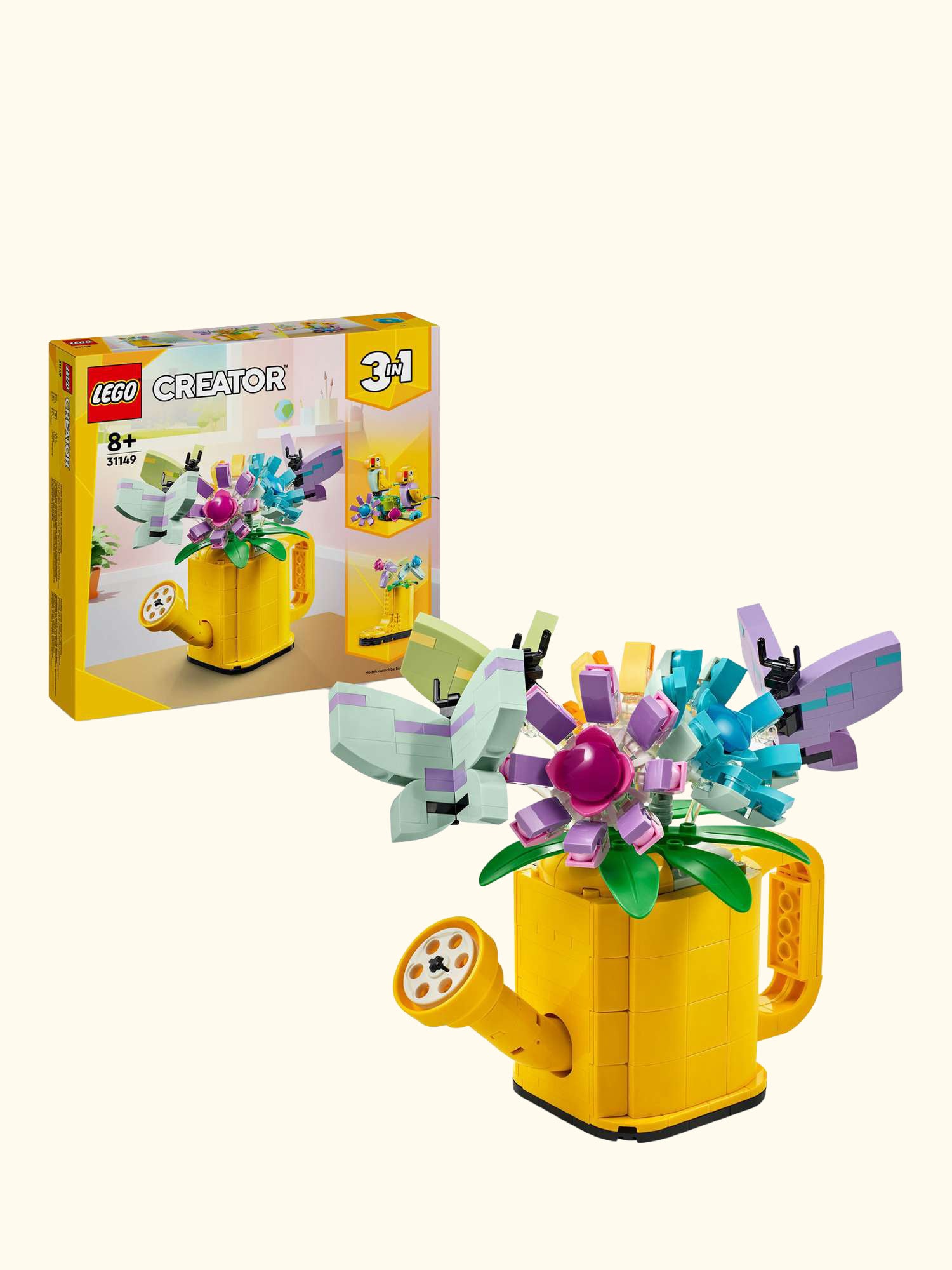 Creator 3in1 Flowers in Watering Can Nature Toys 31149
