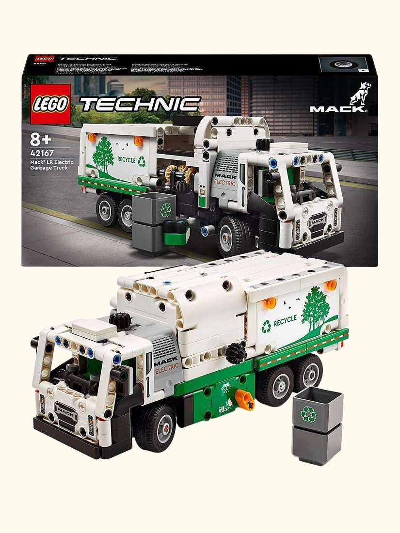 Technic Mack LR Electric Garbage Truck Toy 42167