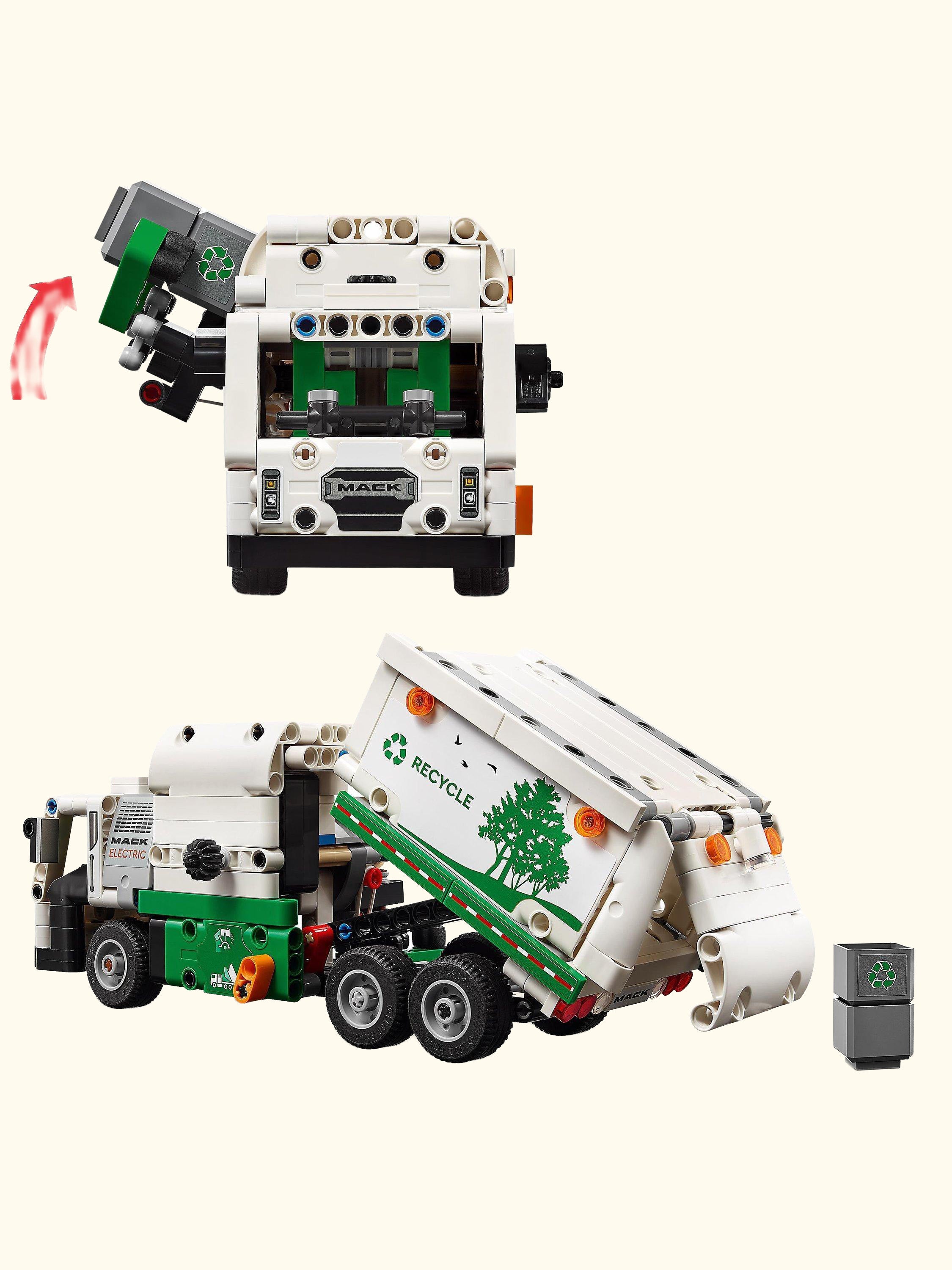 Technic Mack LR Electric Garbage Truck Toy 42167