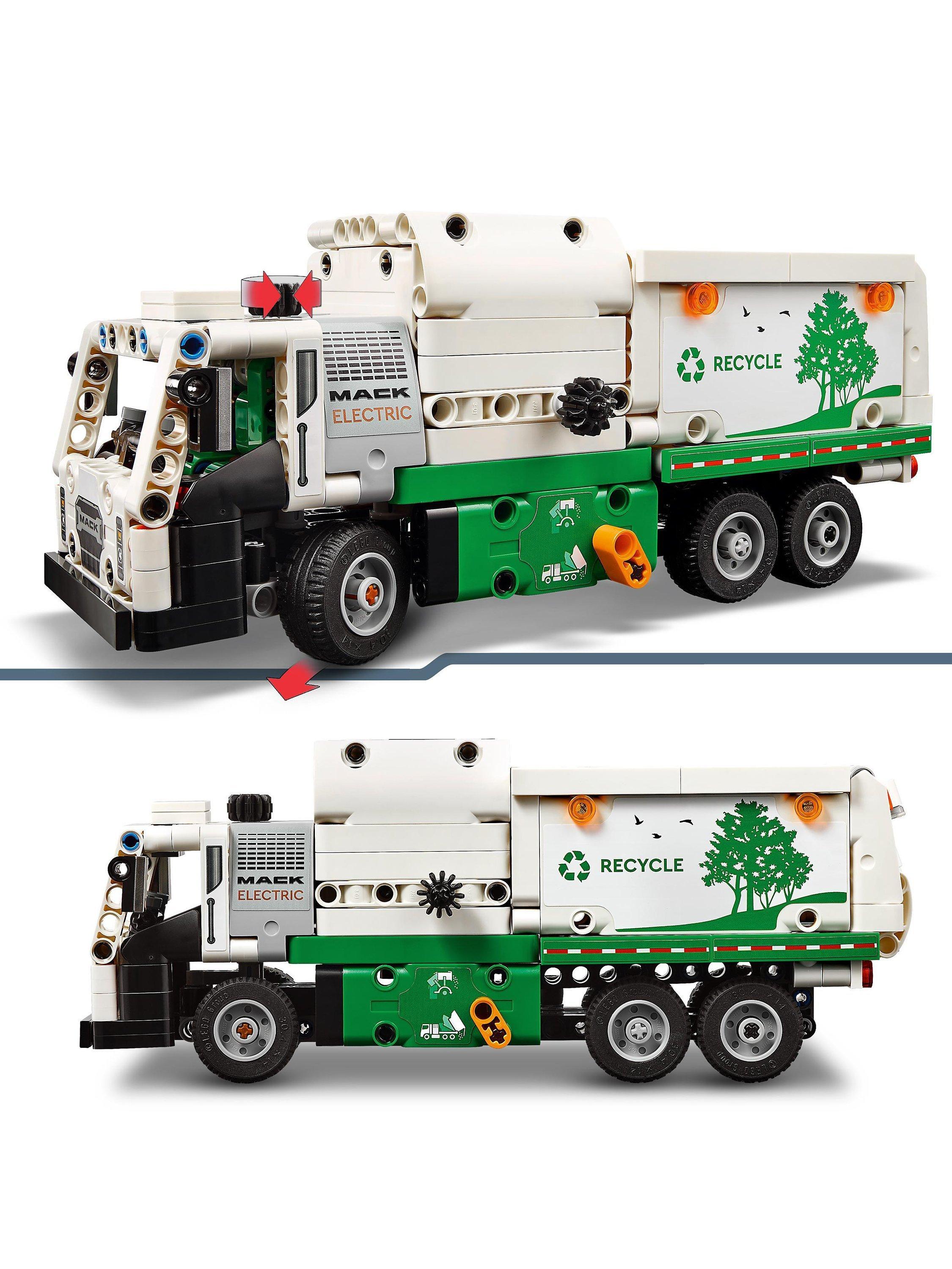 Technic Mack LR Electric Garbage Truck Toy 42167