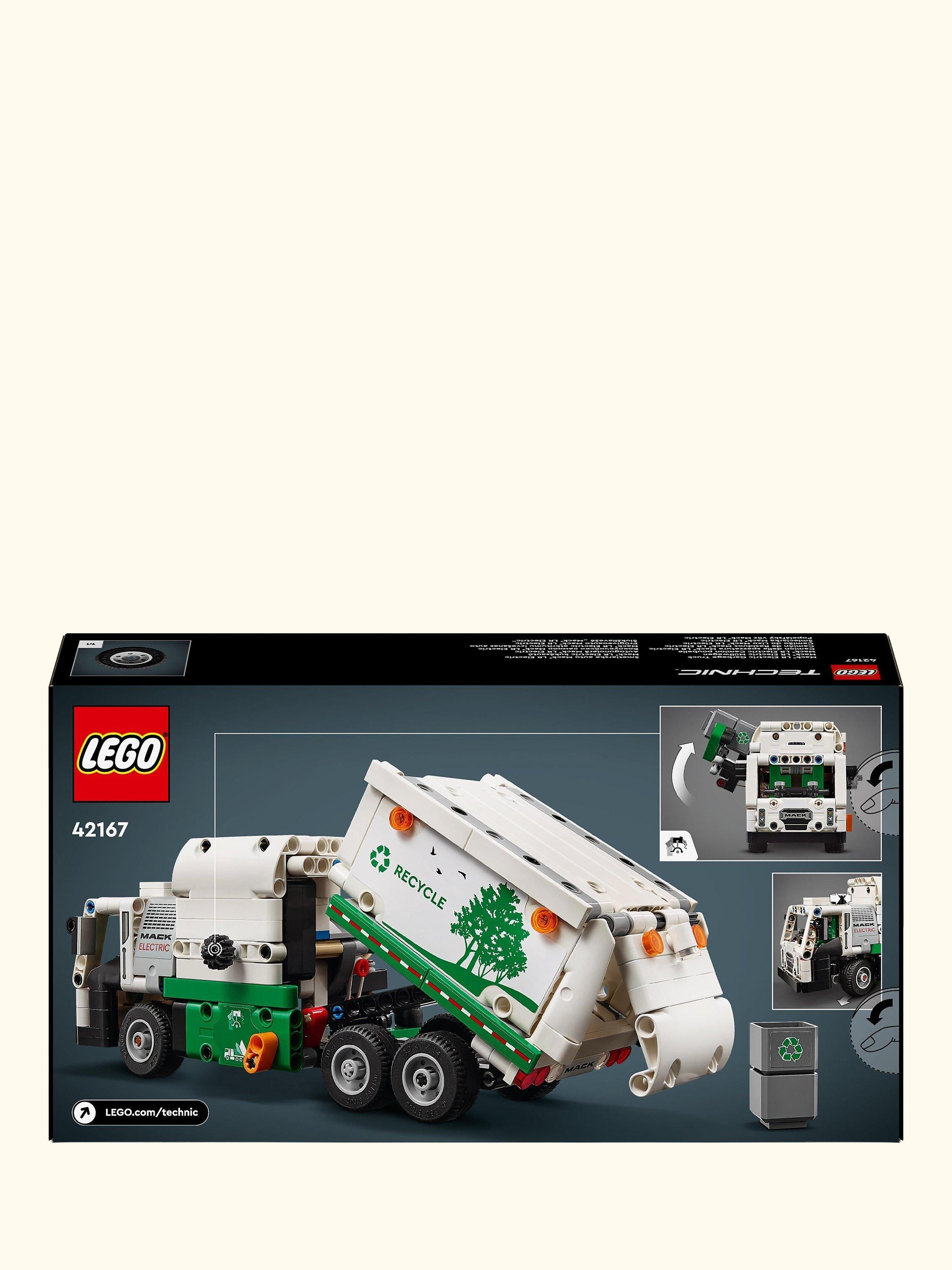 Technic Mack LR Electric Garbage Truck Toy 42167