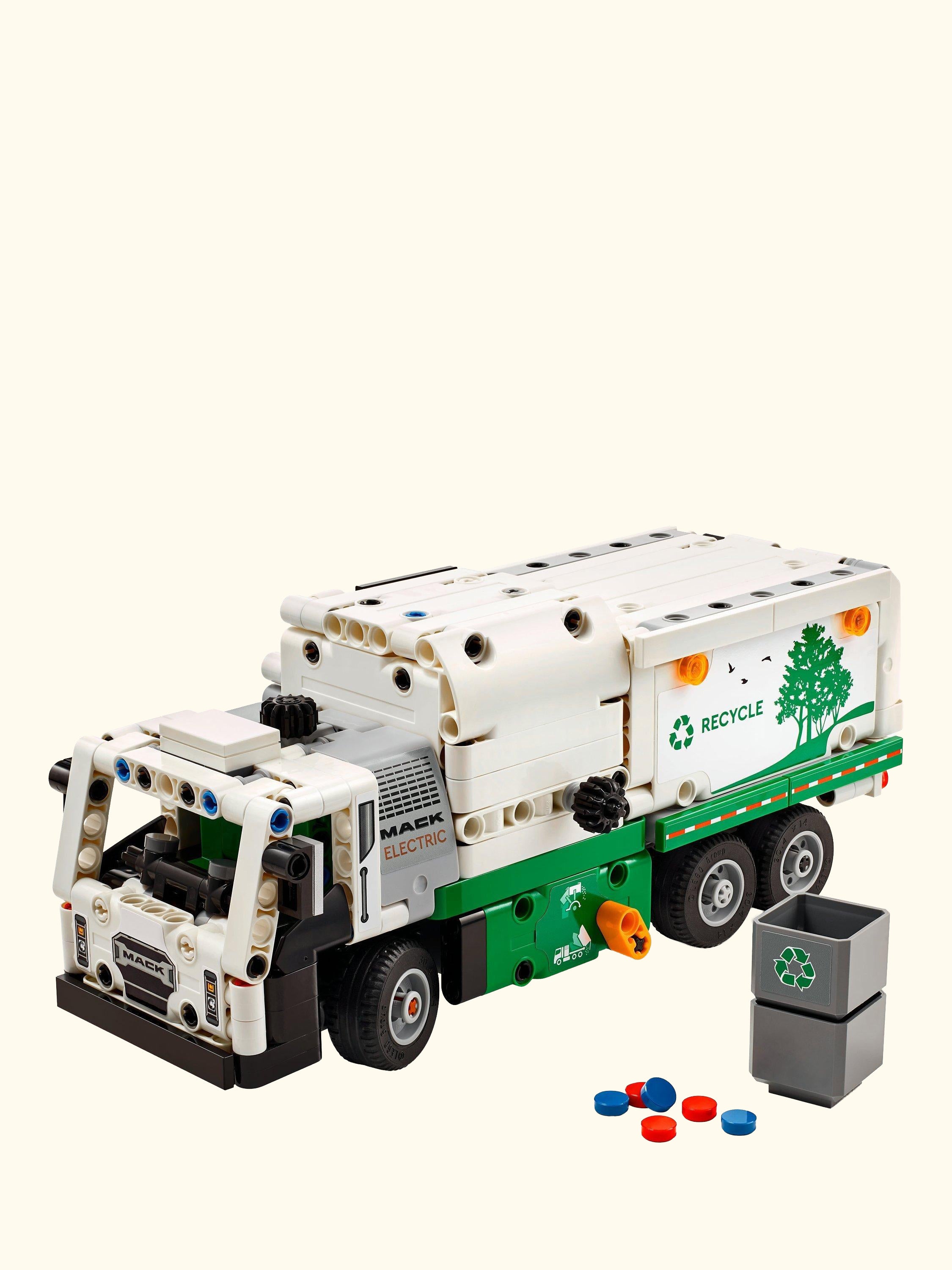 Technic Mack LR Electric Garbage Truck Toy 42167