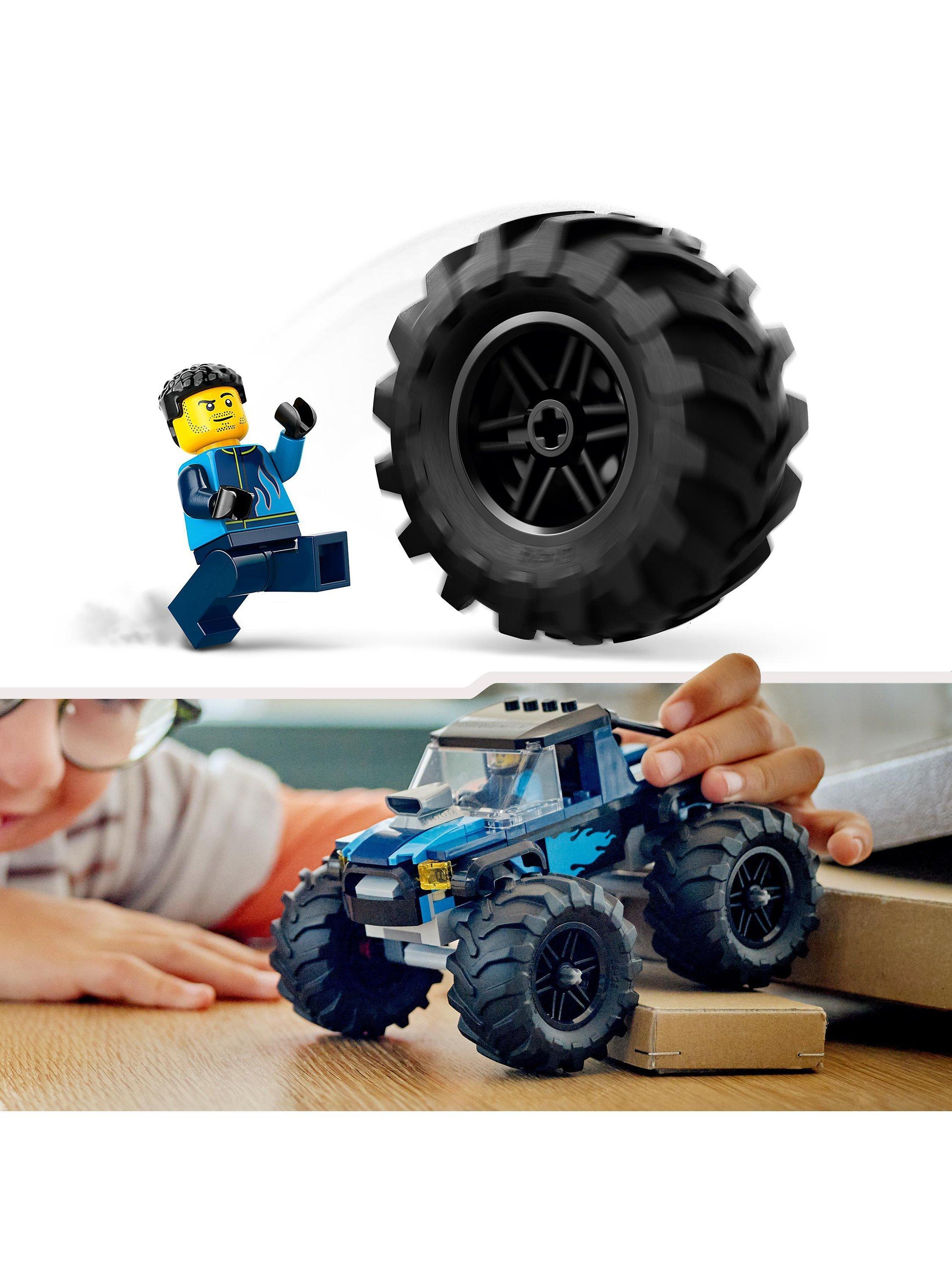 City Blue Monster Truck Toy Vehicle Playset 60402