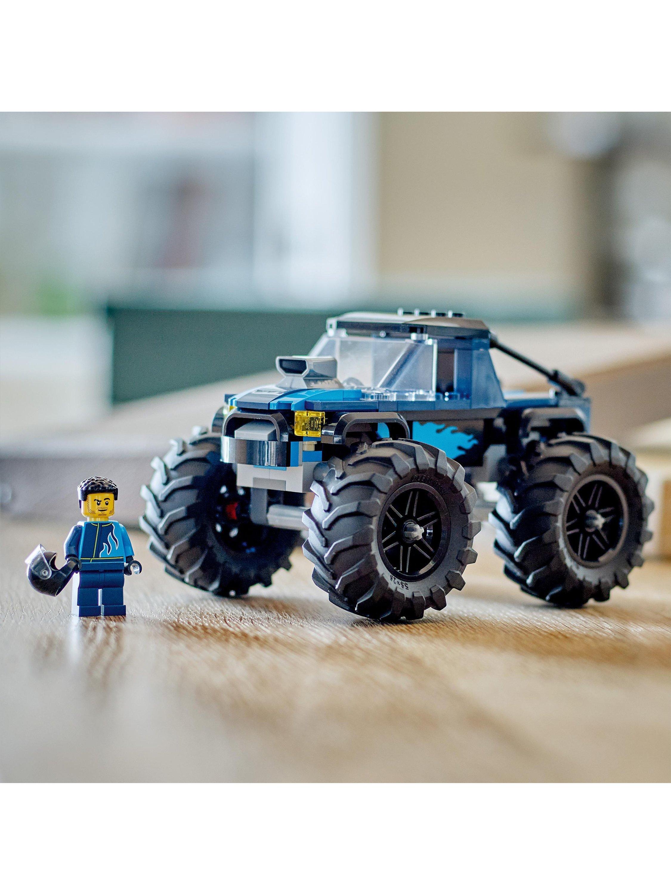 City Blue Monster Truck Toy Vehicle Playset 60402