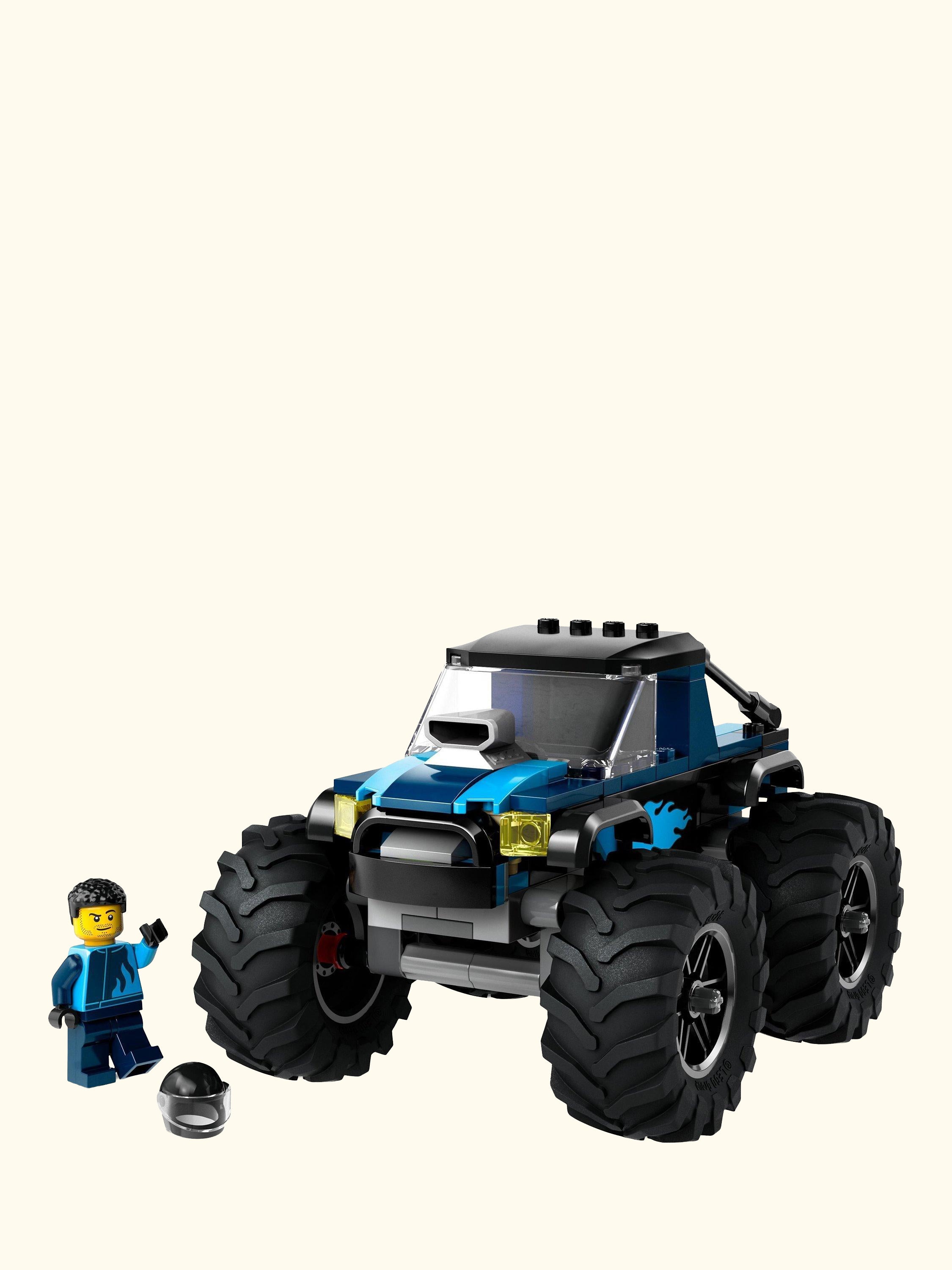 City Blue Monster Truck Toy Vehicle Playset 60402