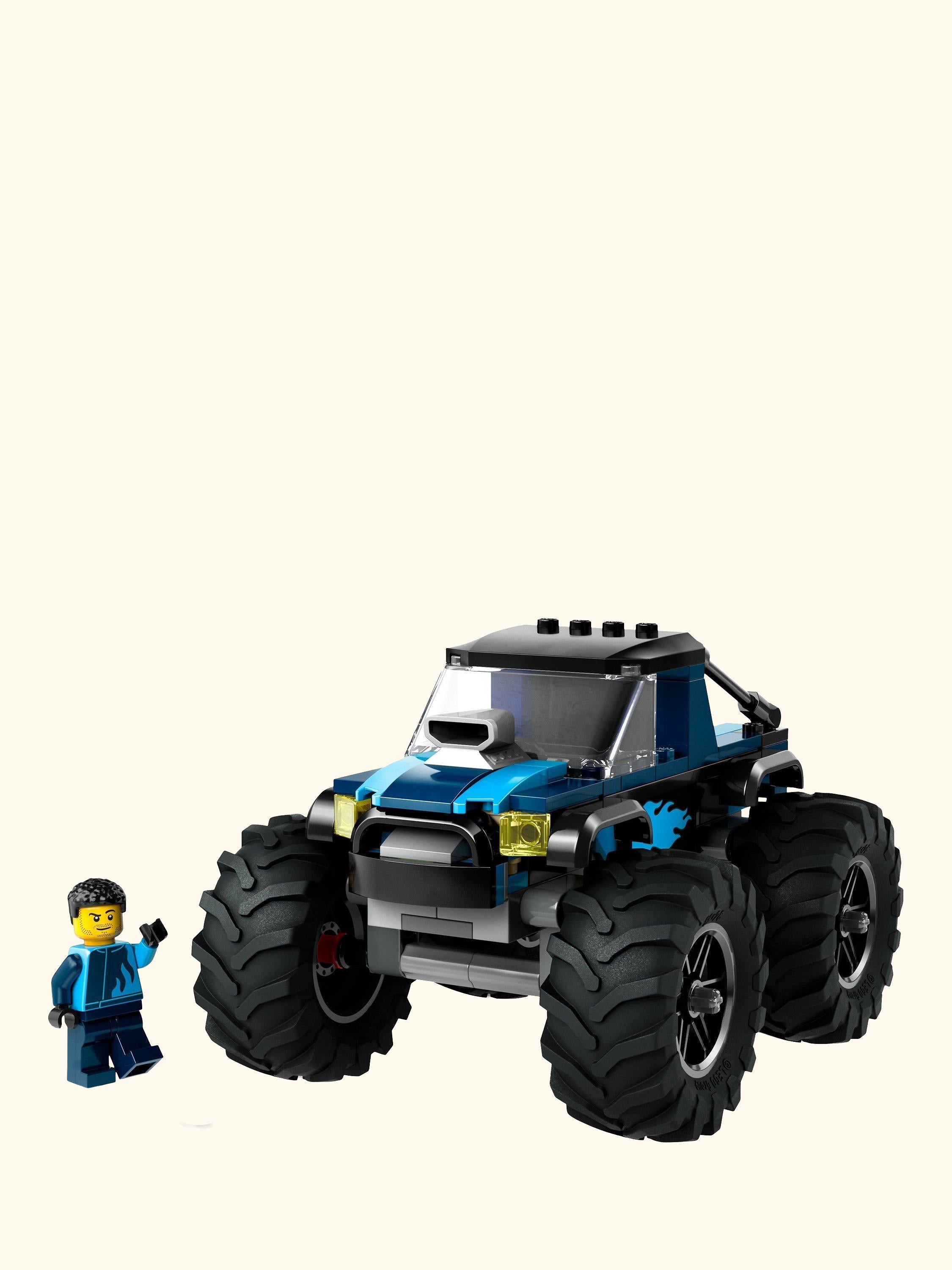 City Blue Monster Truck Toy Vehicle Playset 60402
