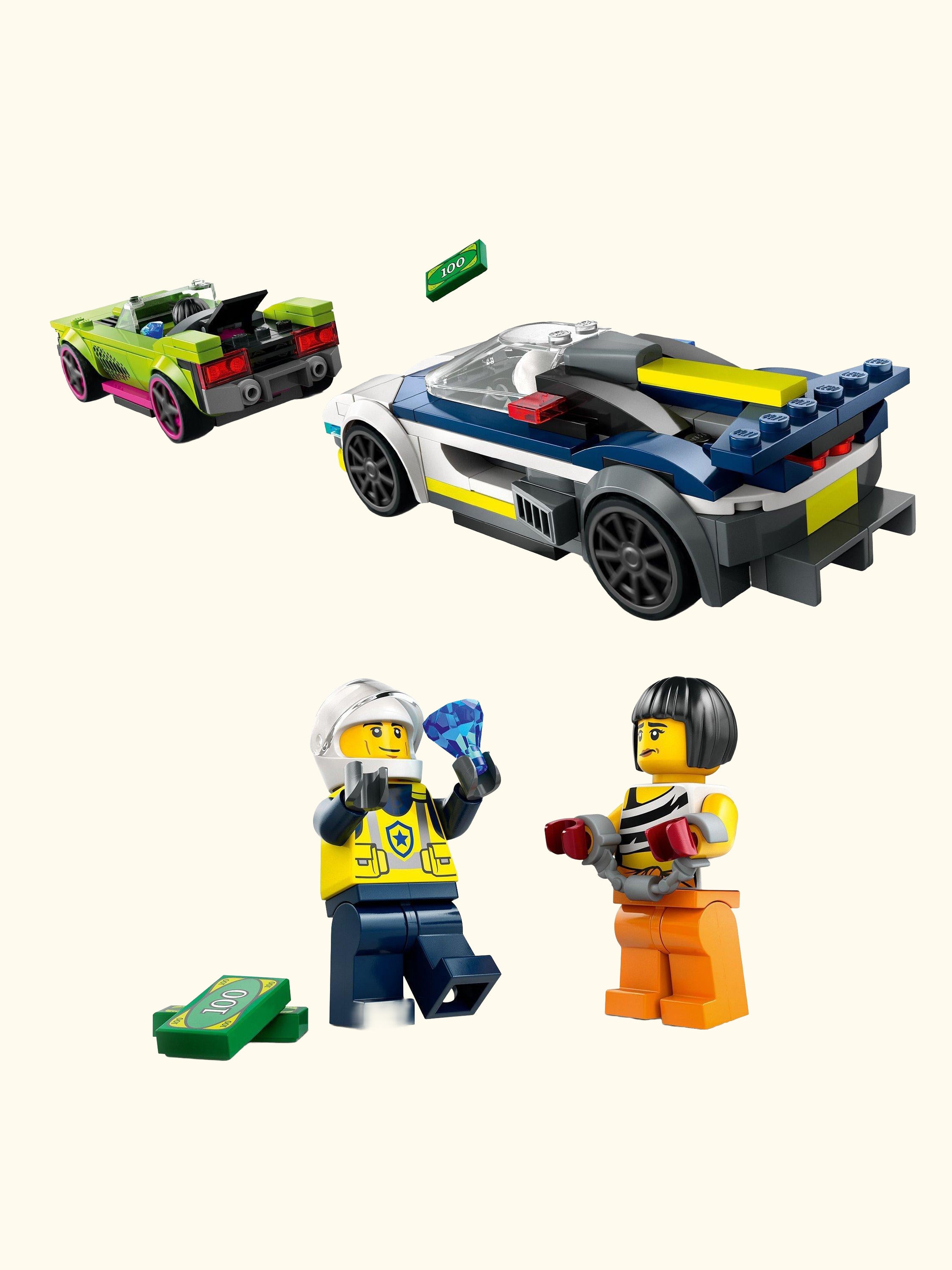 City 60415 Police Car Muscle Car Chase