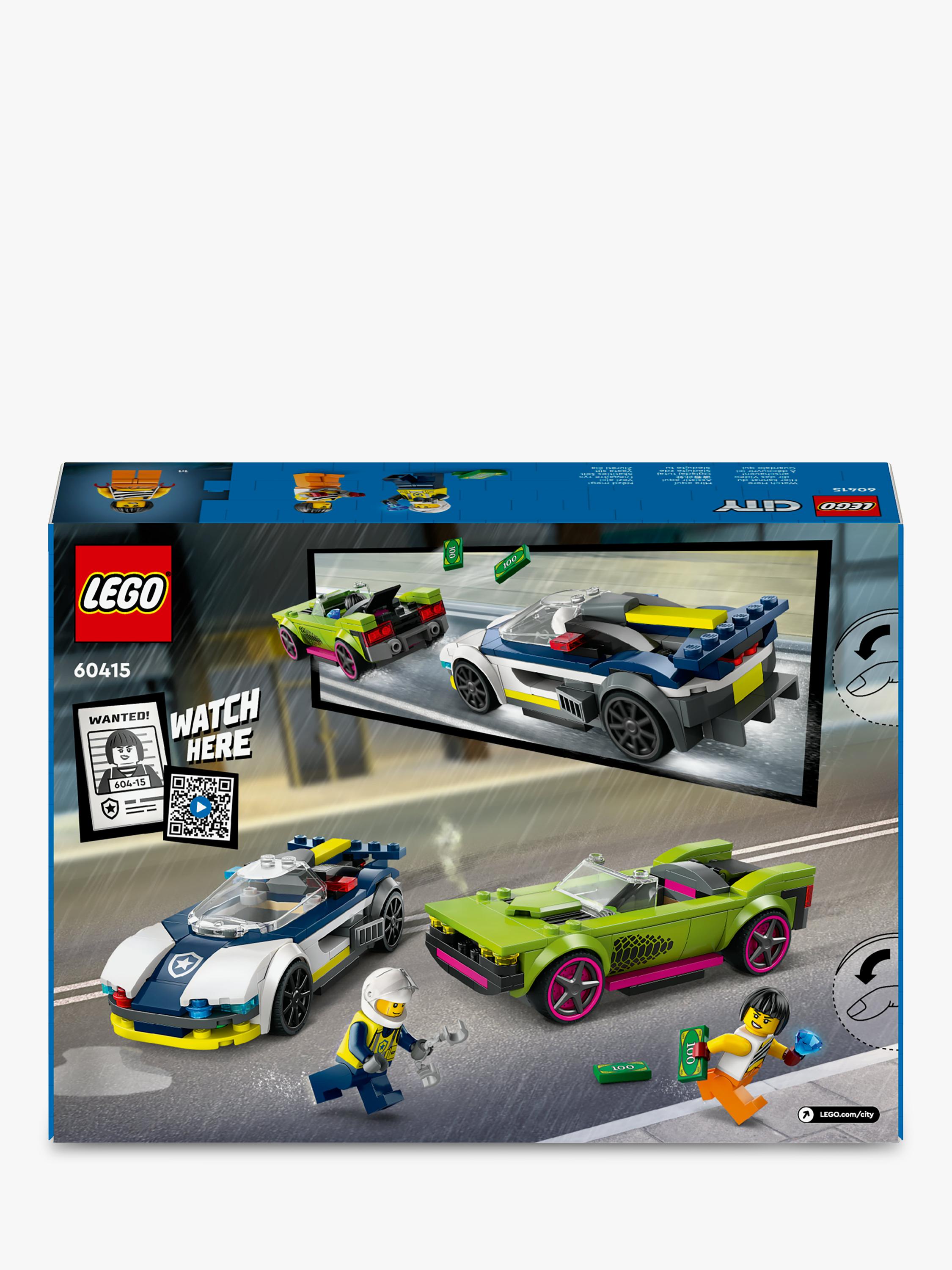 City 60415 Police Car Muscle Car Chase